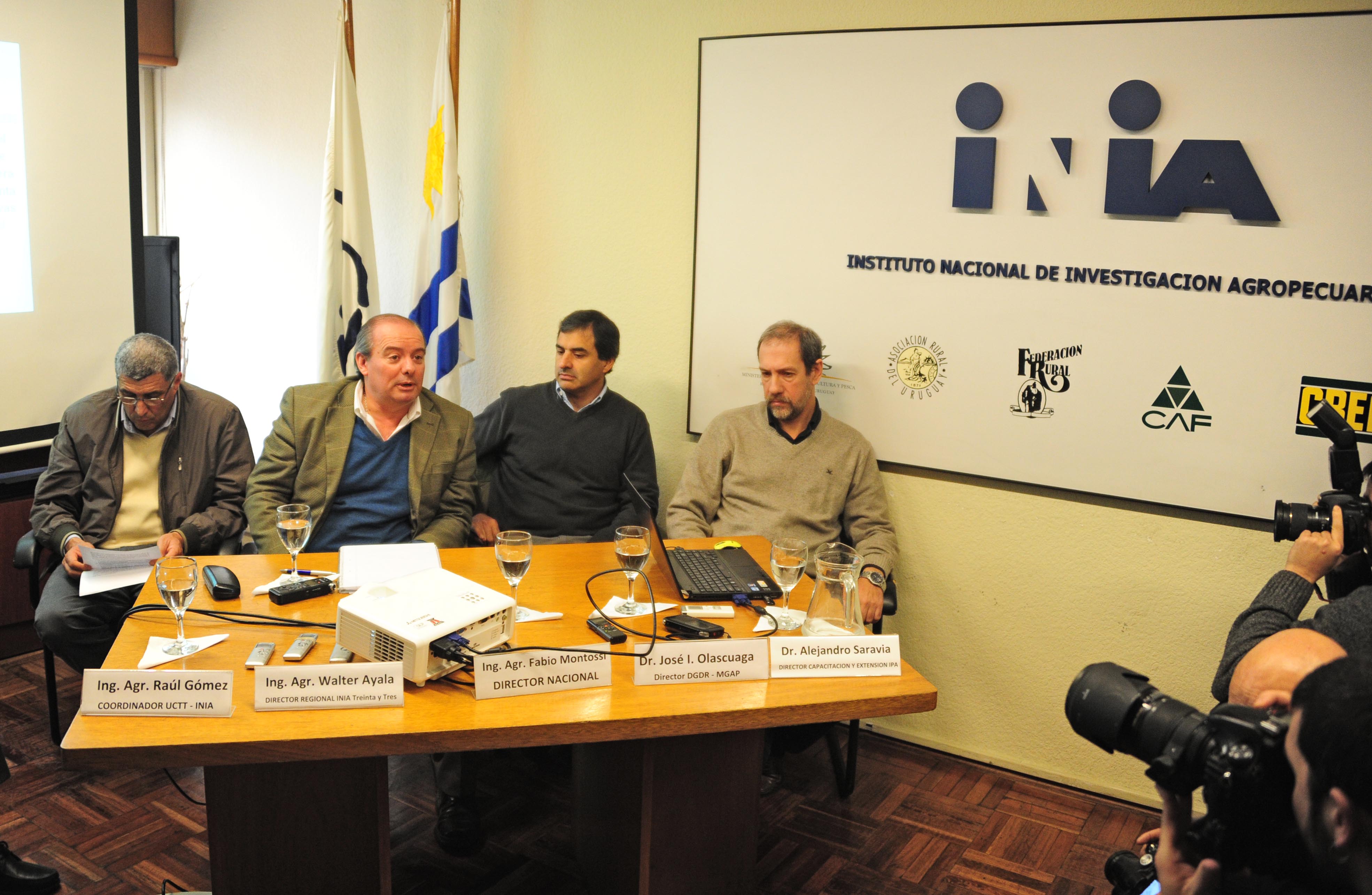 INIA brindó una conferencia sobre la emergencia agropecuaria