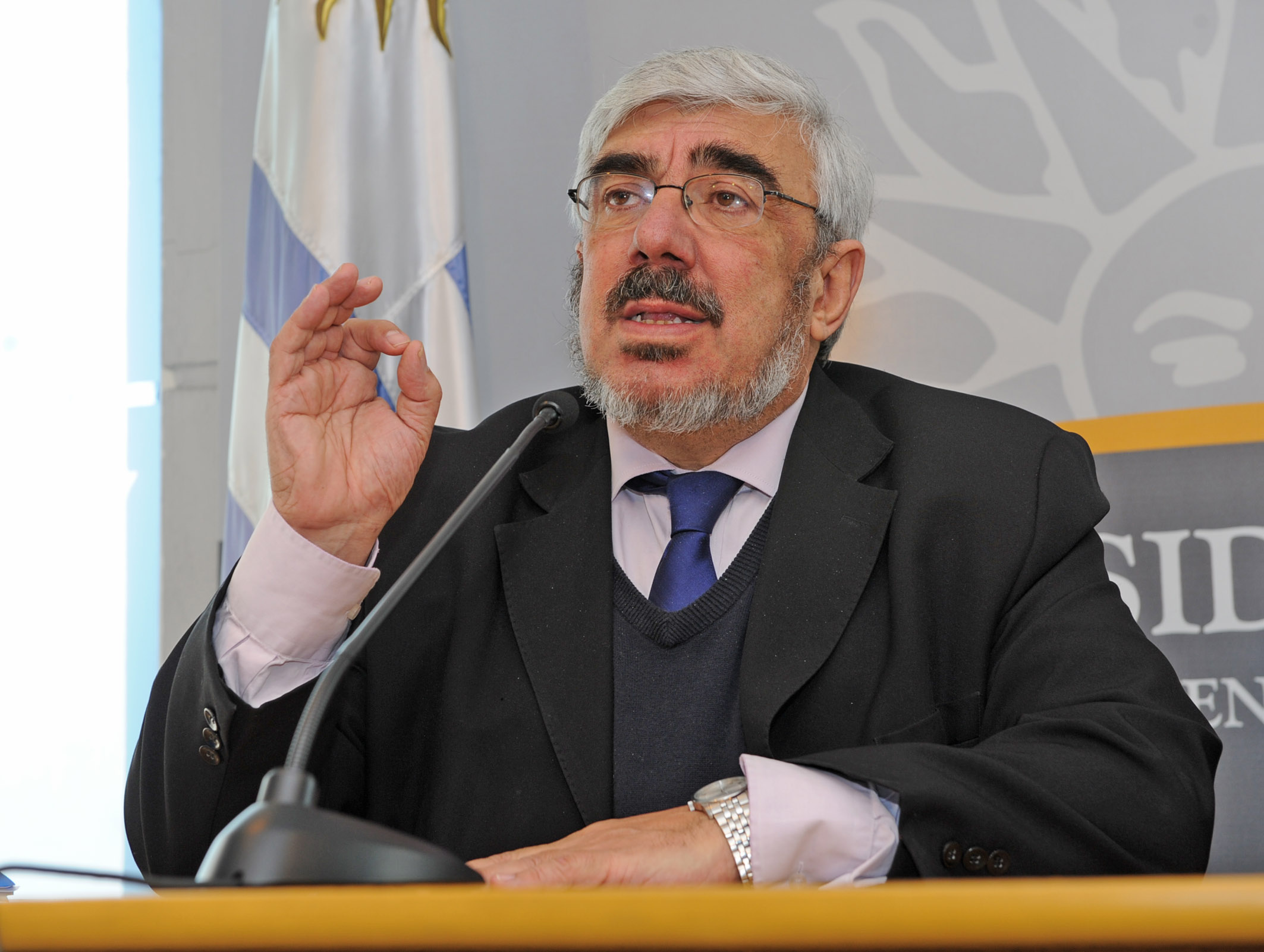 Secretario general de la Junta Nacional de Drogas, Milton Romani