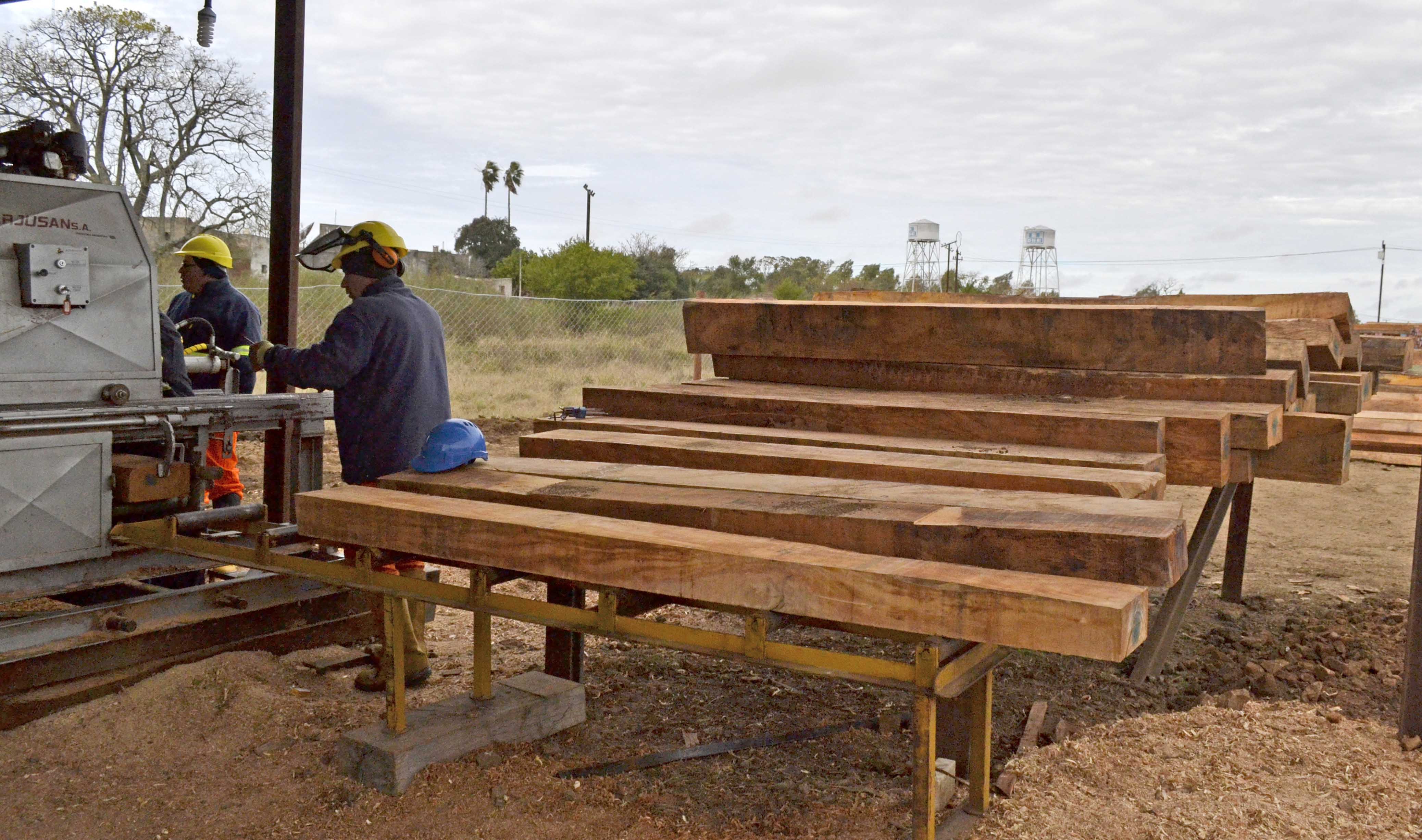 Obras en vías férreas desde Pintado a Rivera
