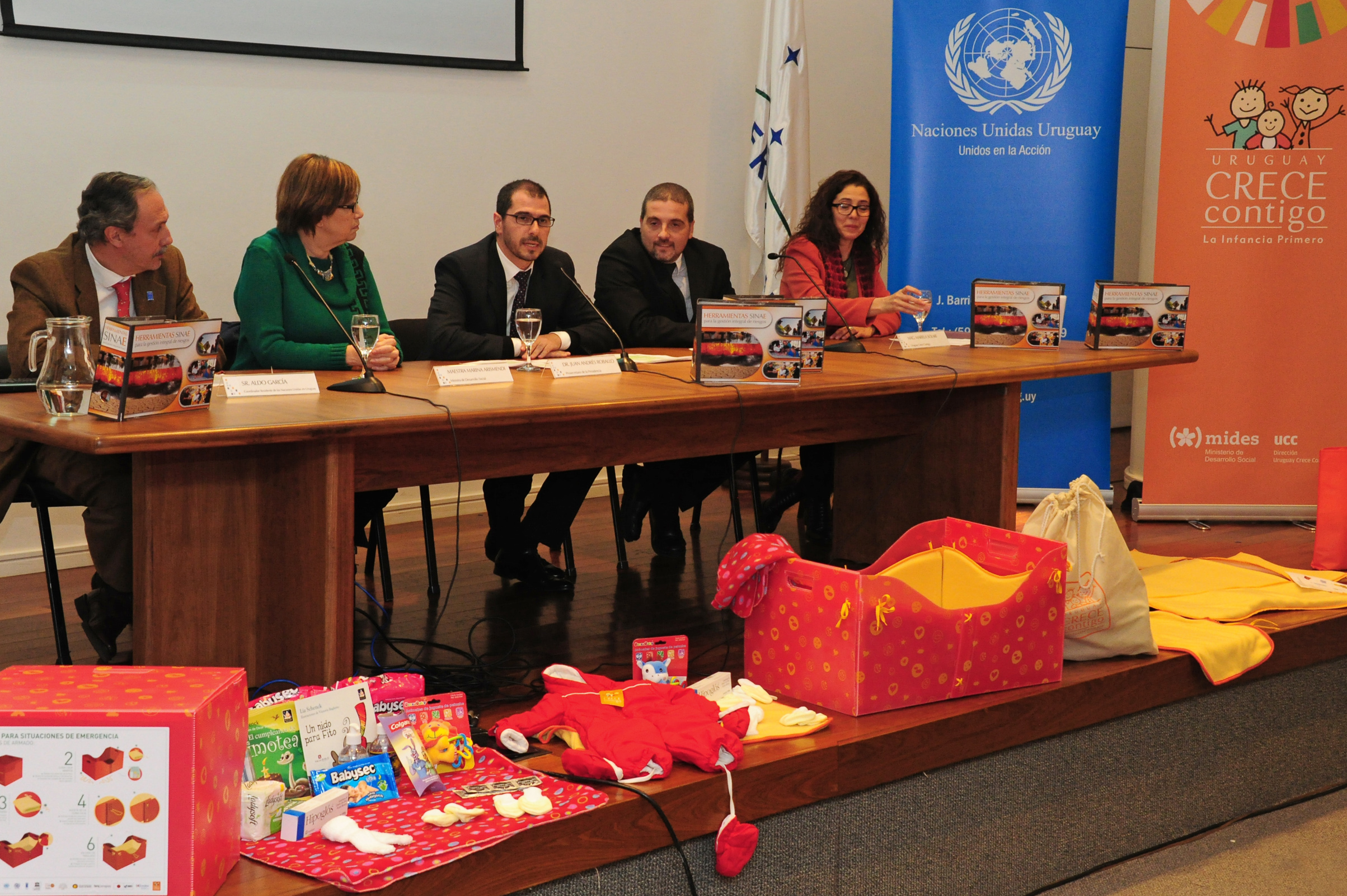 Presentación del kit para primera infancia en situaciones de emergencia