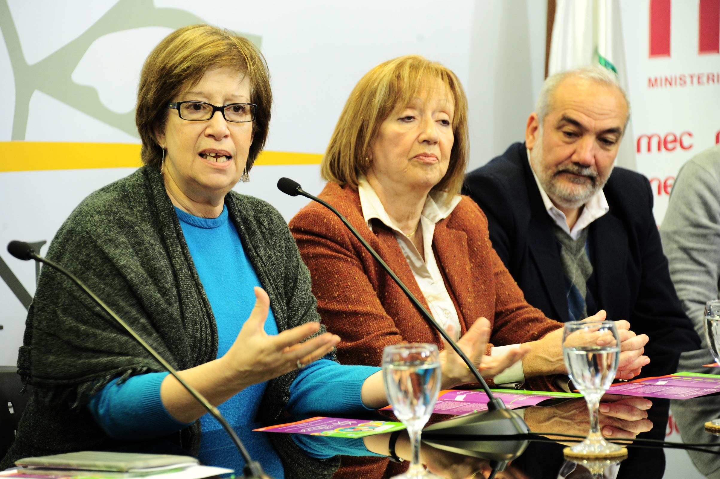 Ministra de Desarrollo Social, Marina Arismendi, durante su discurso