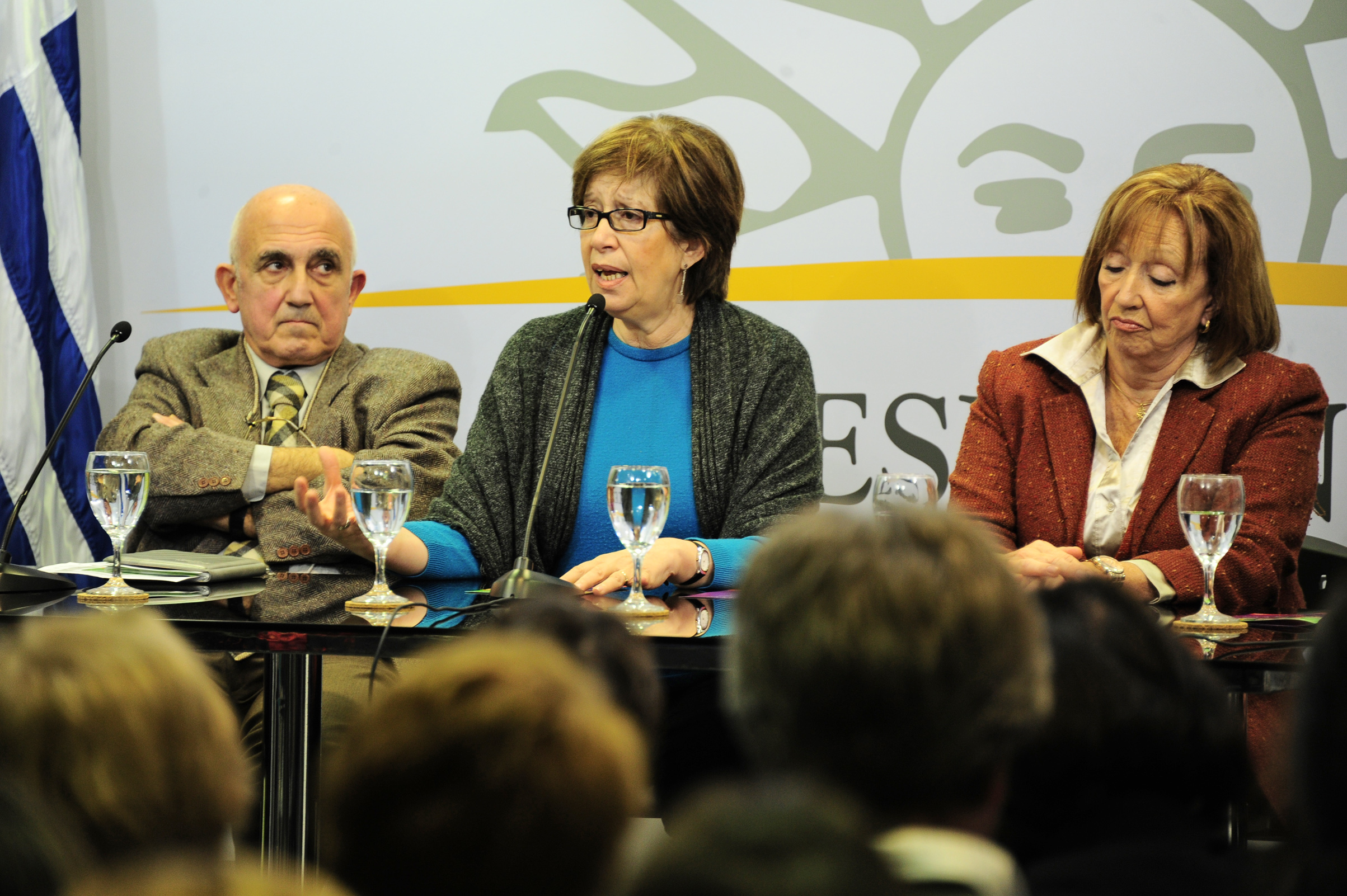 Ministra de Desarrollo Social, Marina Arismendi, durante su discurso