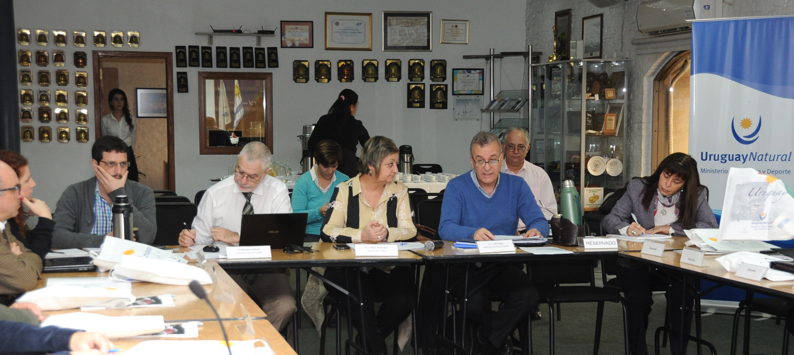 Liliam Kechichian y Benjamín Liberoff recibieron a directores de turismo departamentales
