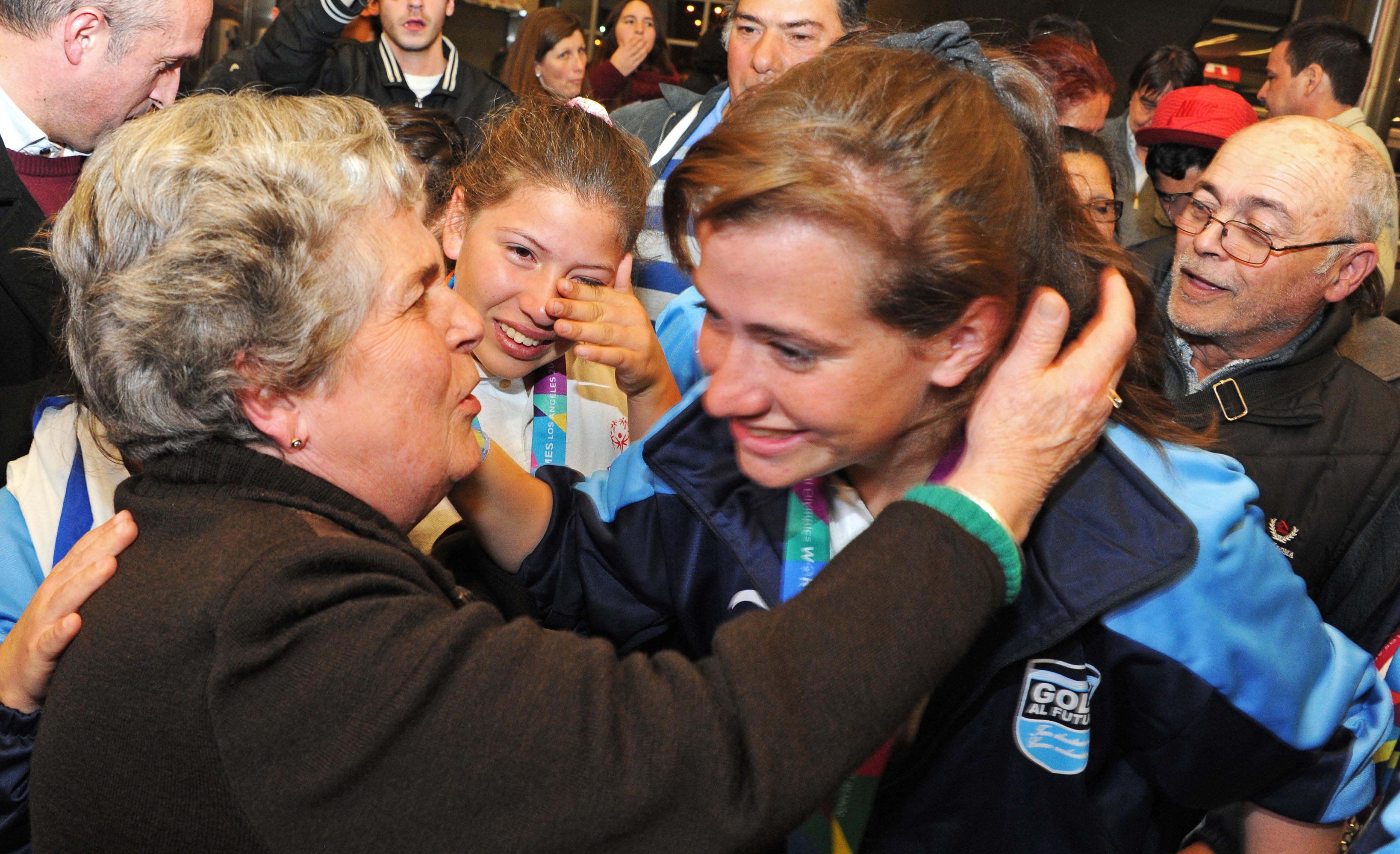 María Auxiliadora Delgado recibió a deportistas participantes de las Olimpíadas Especiales