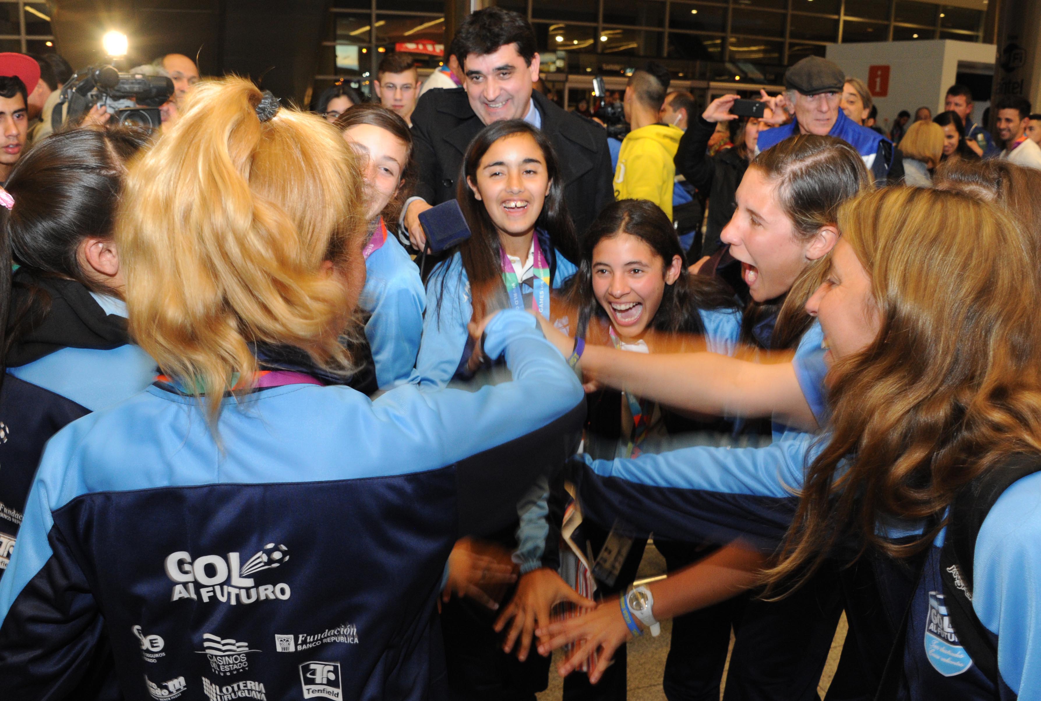 María Auxiliadora Delgado recibió a deportistas participantes de las Olimpíadas Especiales