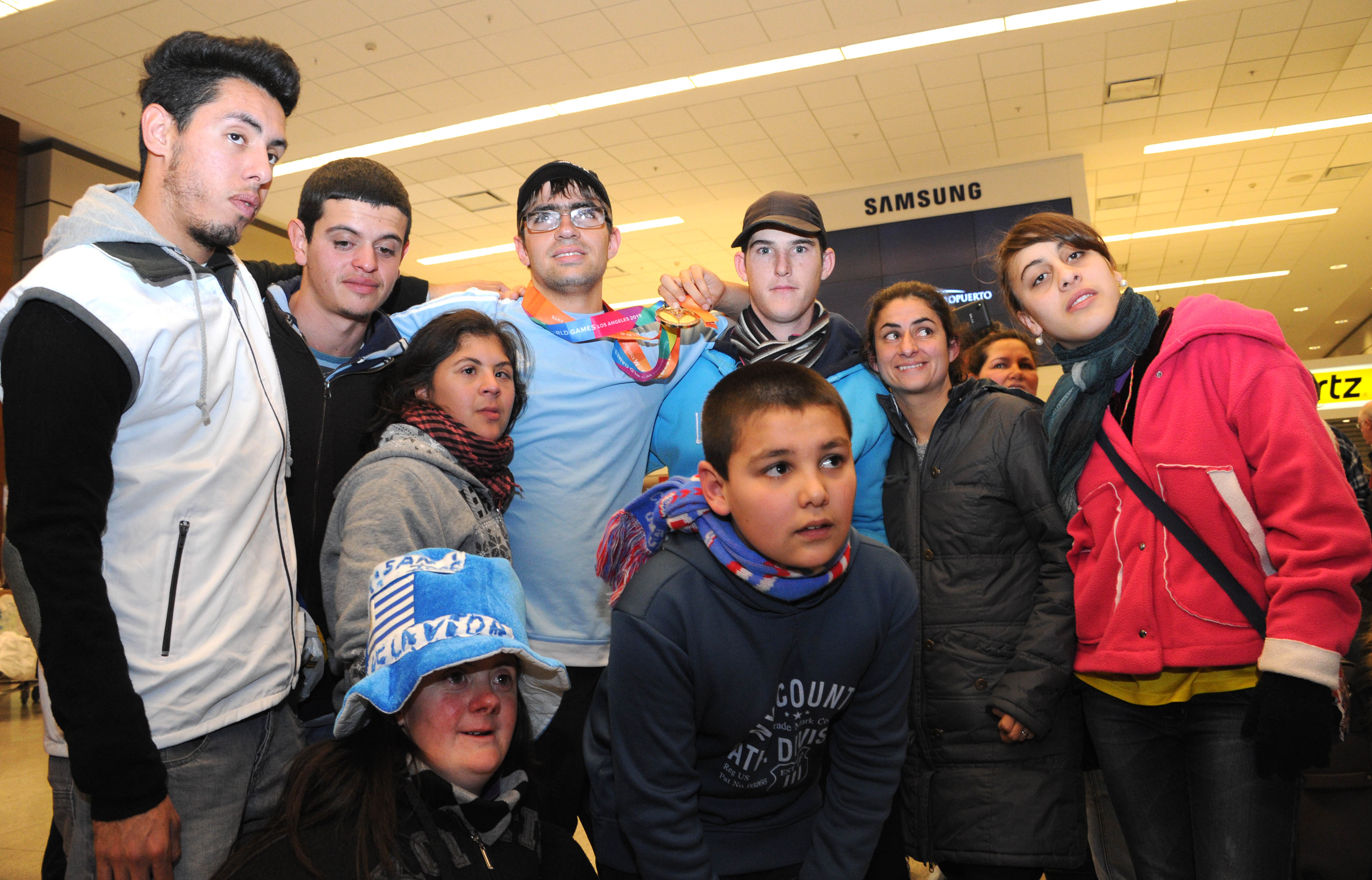 María Auxiliadora Delgado recibió a deportistas participantes de las Olimpíadas Especiales