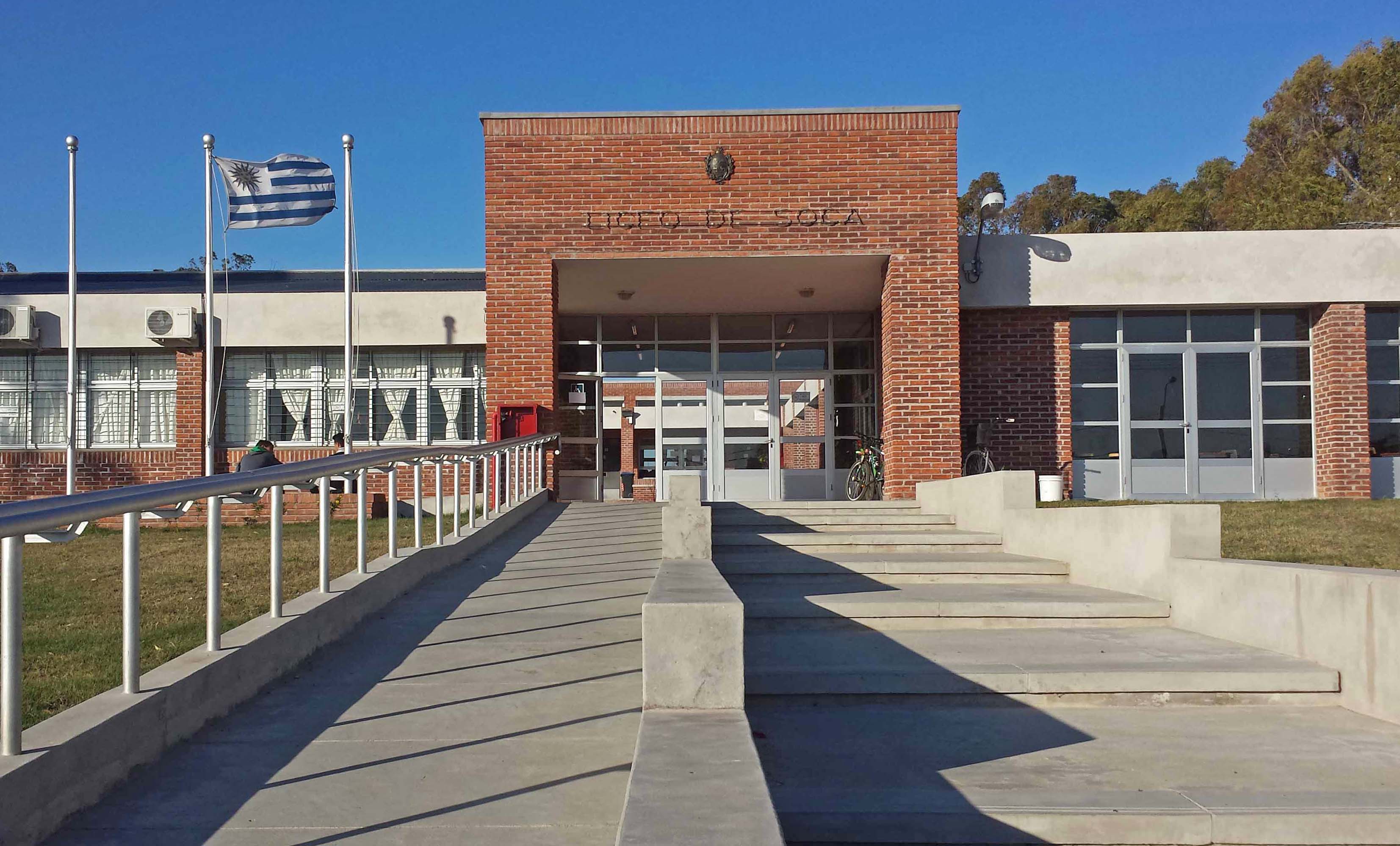 ANEP inauguró el nuevo local del Liceo de Soca en Canelones