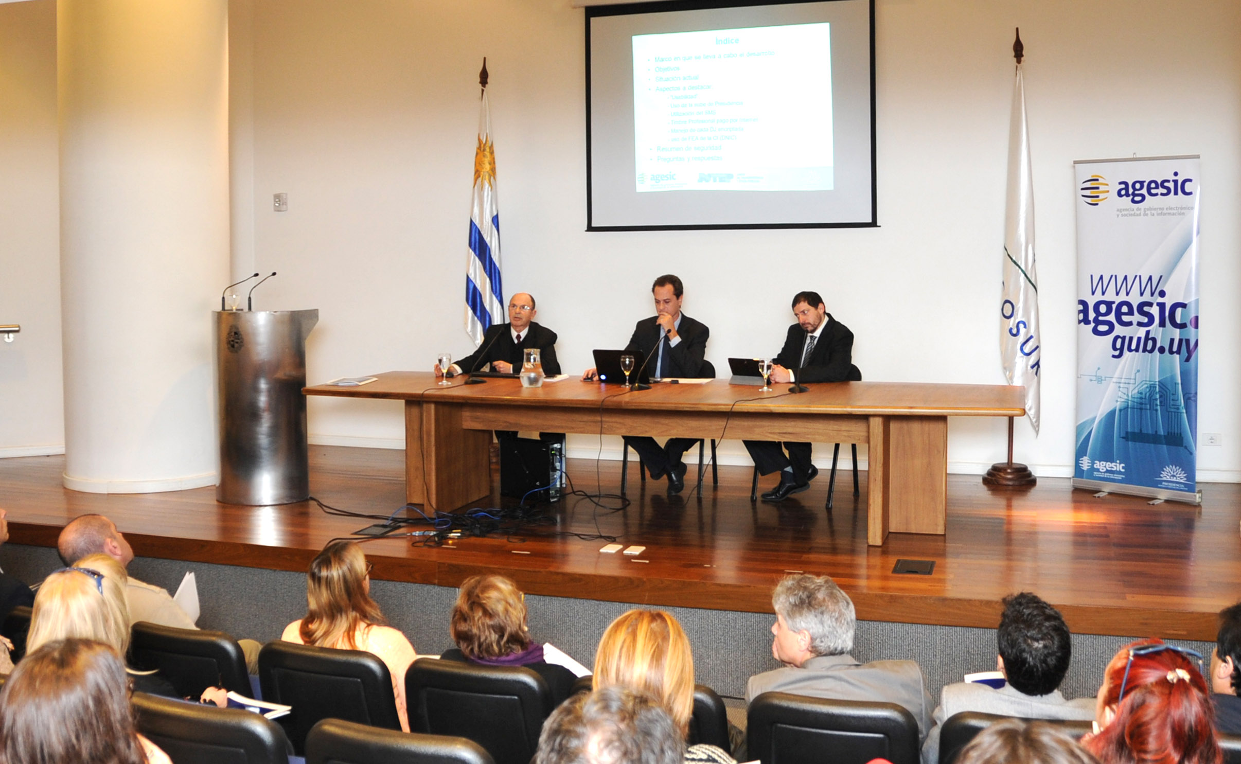 JUTEP y AGESIC presentaron prototipo de sistema de declaraciones juradas electrónicas