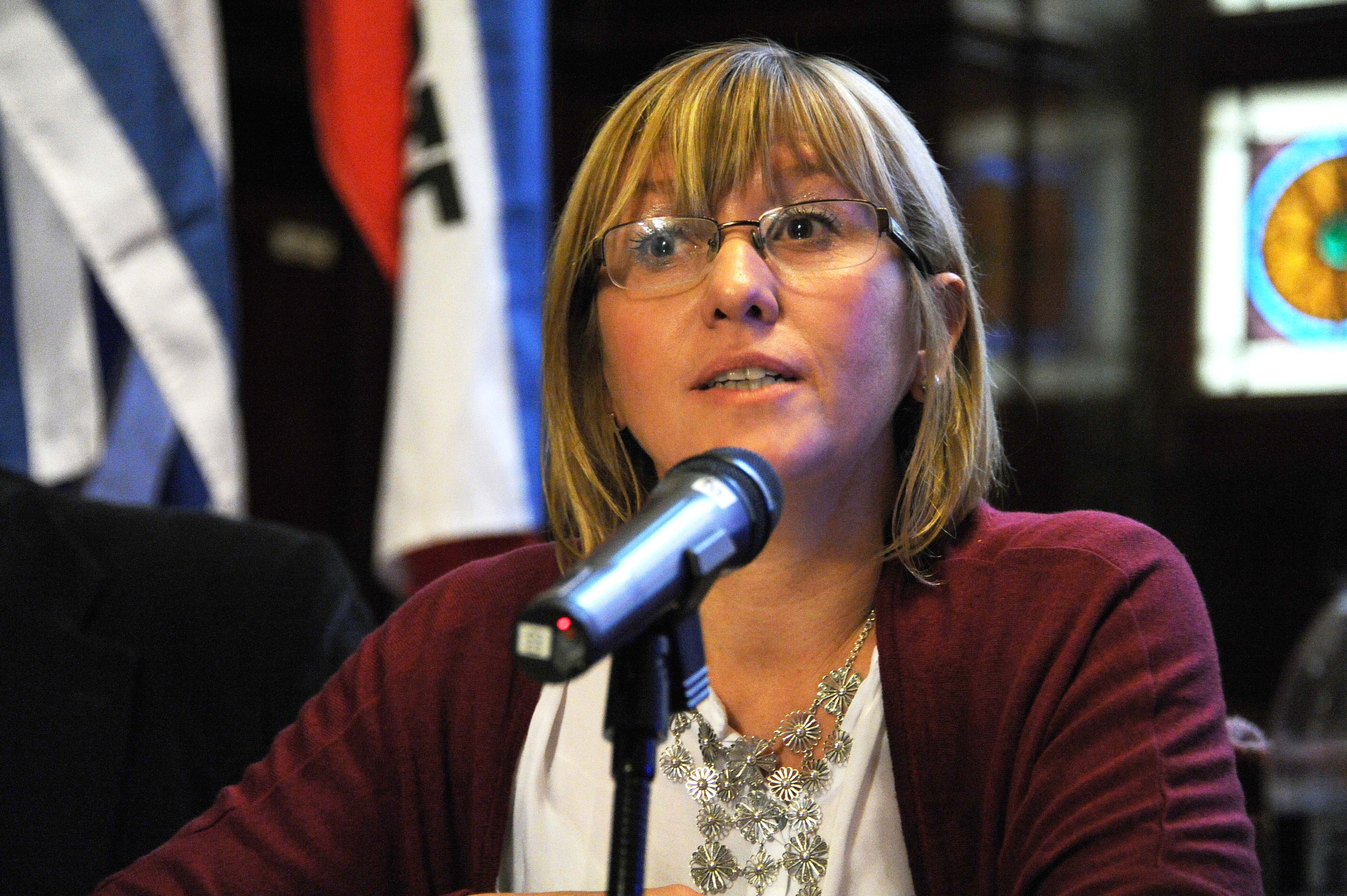Subsecretaria de Salud Pública, Cristina Lustemberg.