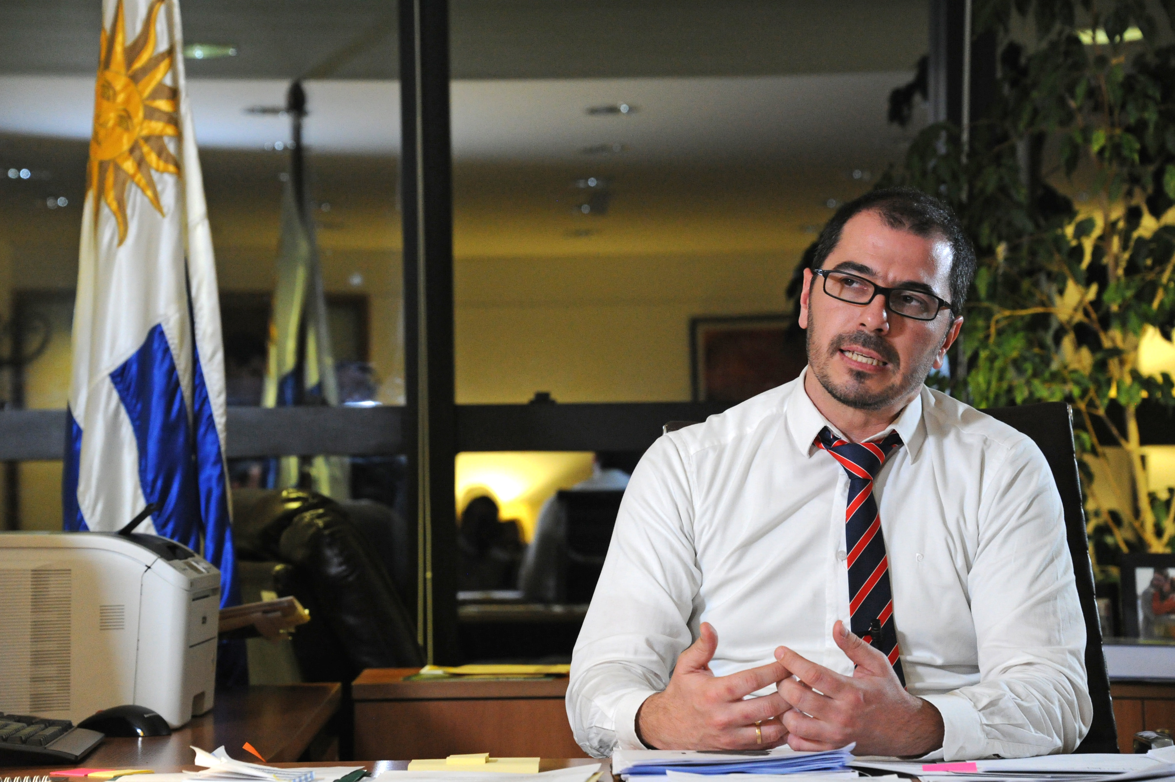 Juan Andrés Roballo, director del Sistema Nacional de Emergencias (SINAE)