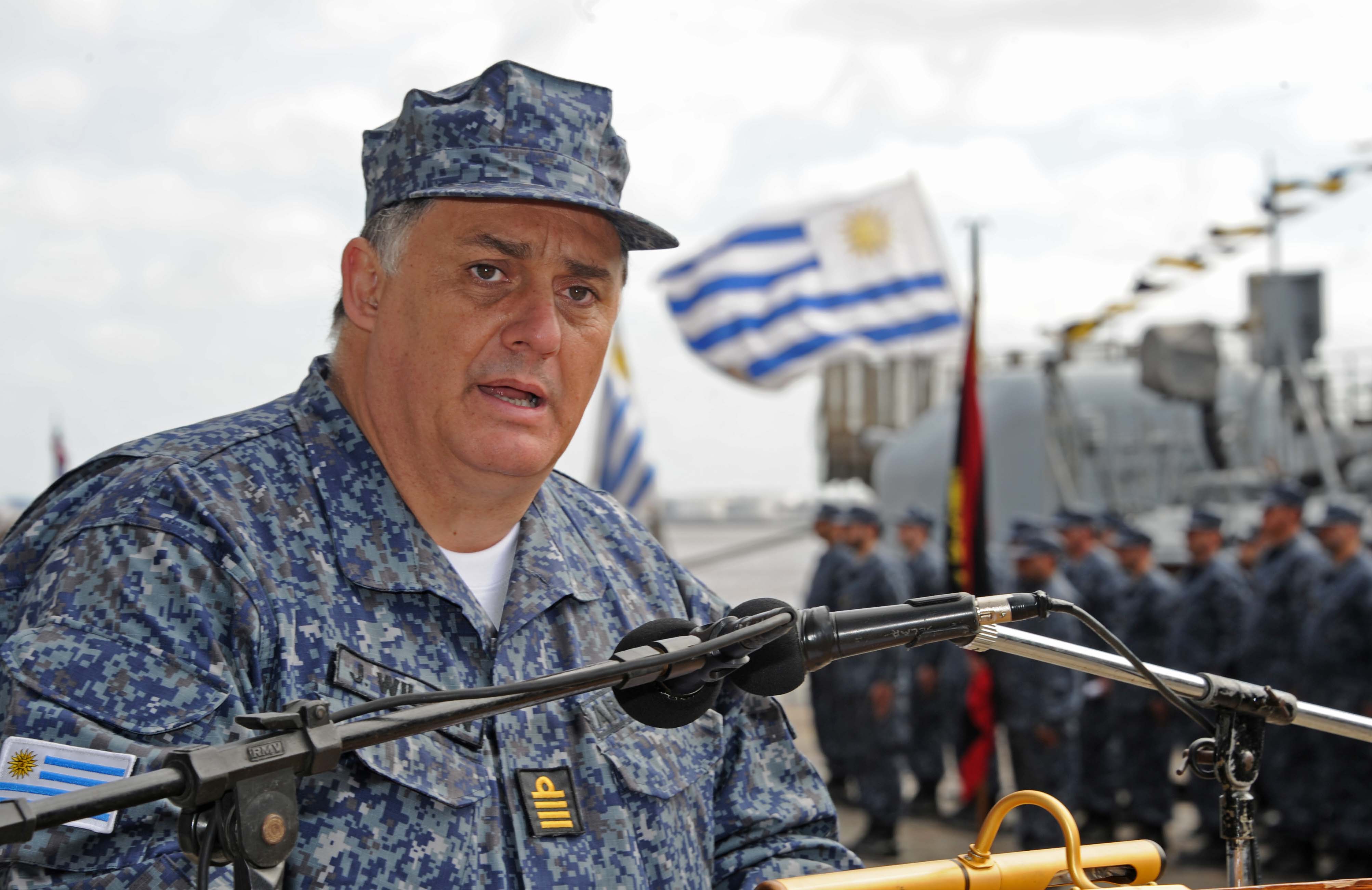 Comandante de las Fuerzas del mar, Jorge Wilson