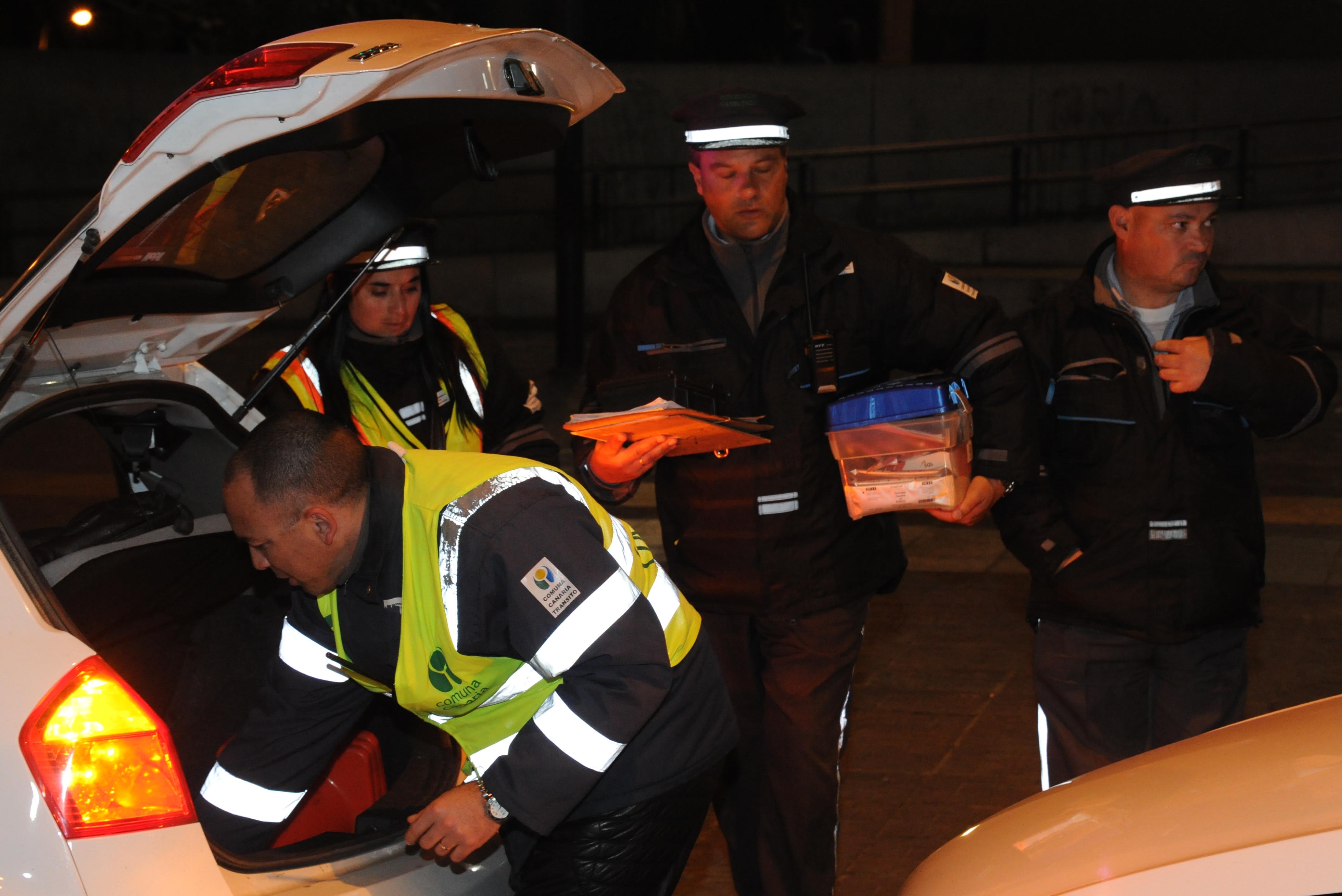 Inicio de los operativos de control dispuestos en el marco de esta Noche de la Nostalgia