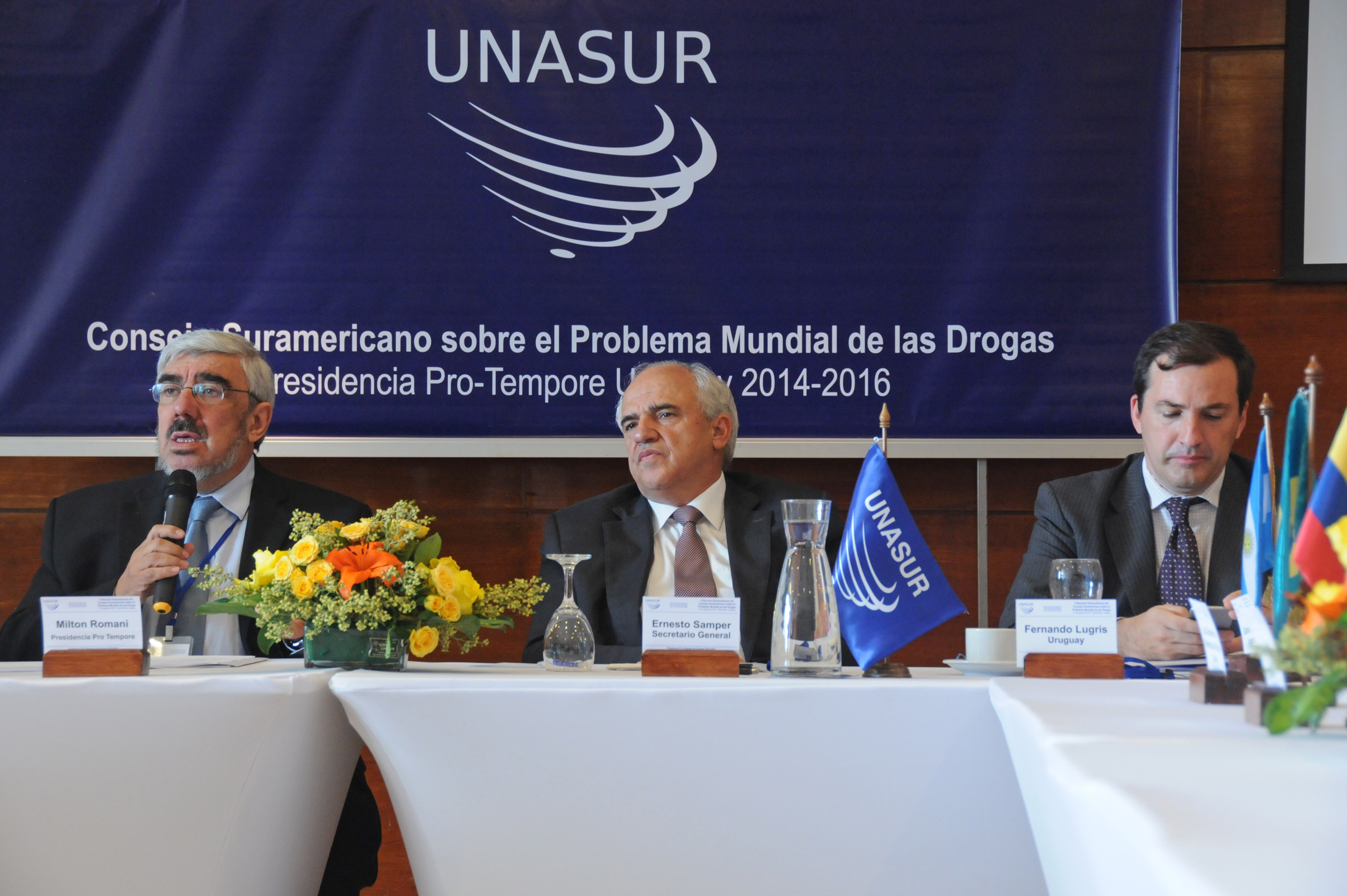 Secretario General de la Junta Nacional de Drogas, Milton Romani