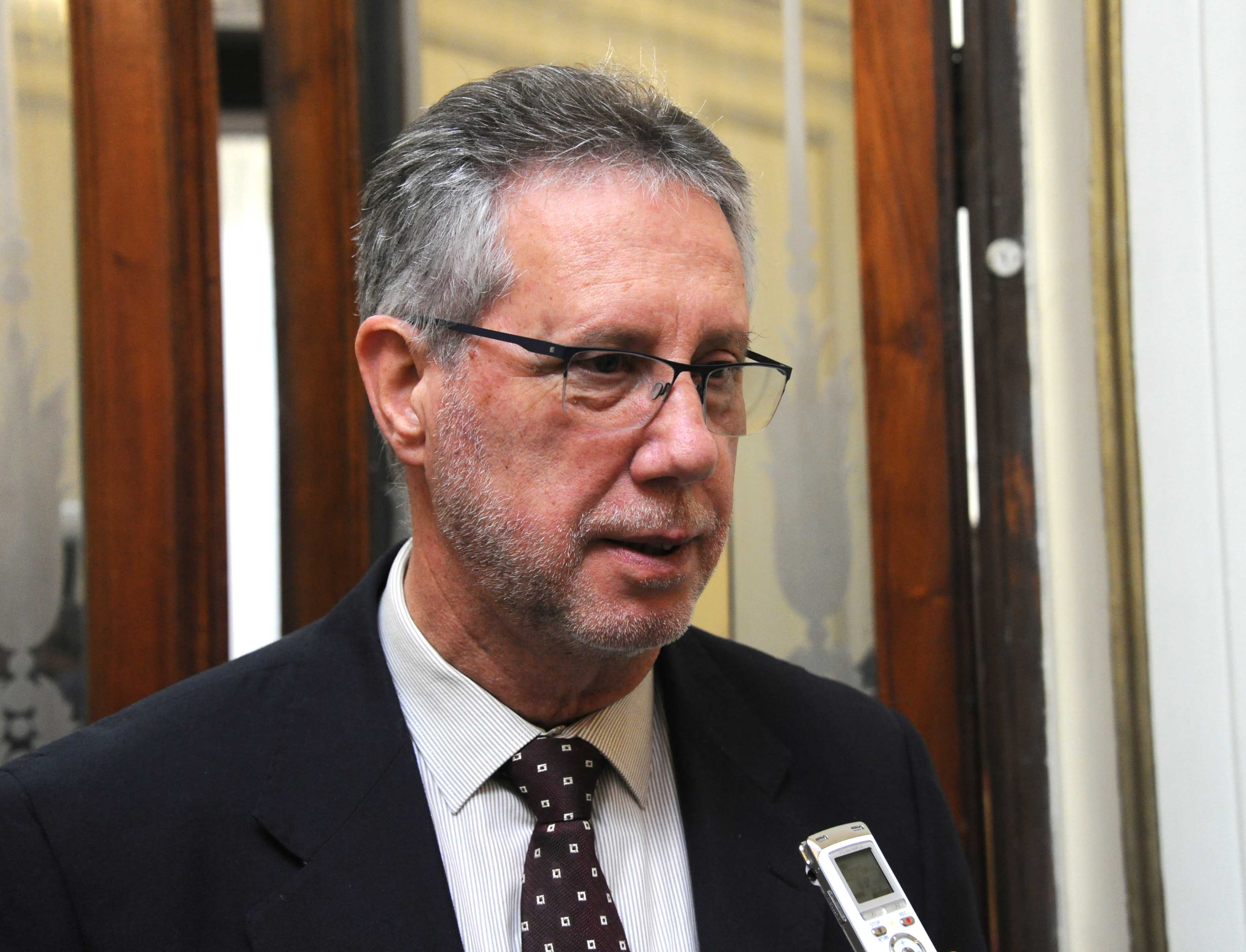 Ministro del Interior, Eduardo Bonomi recibió al secretario general de UNASUR, Ernesto Samper