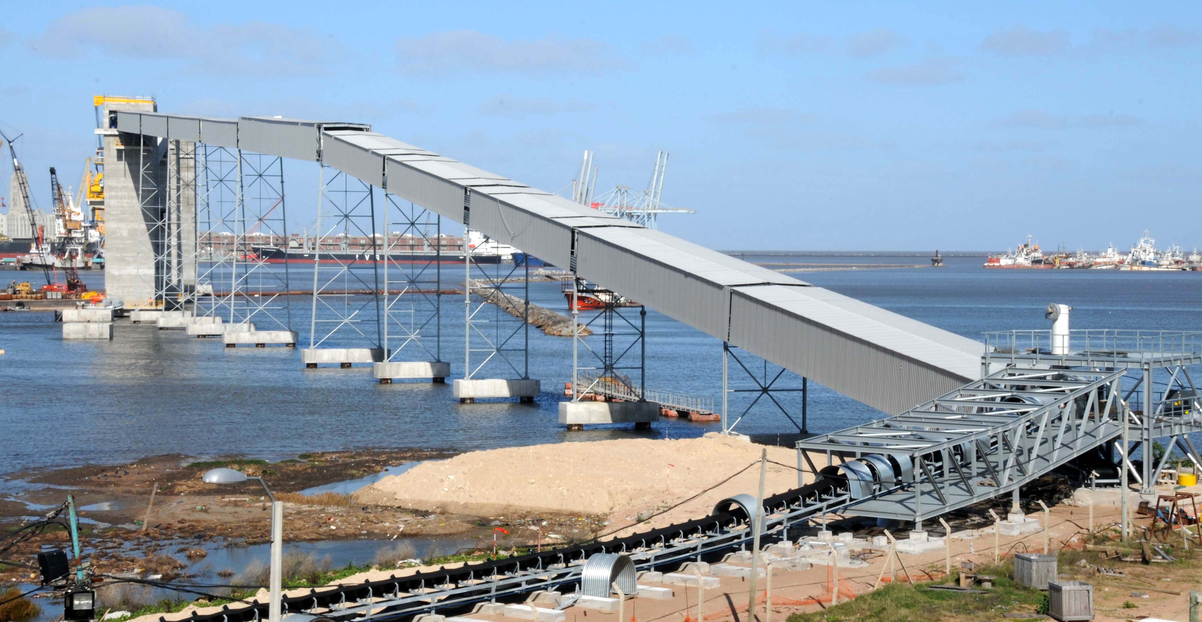 Obras de la Terminal de Graneles de Montevideo con una inversión de US$ 100 millones