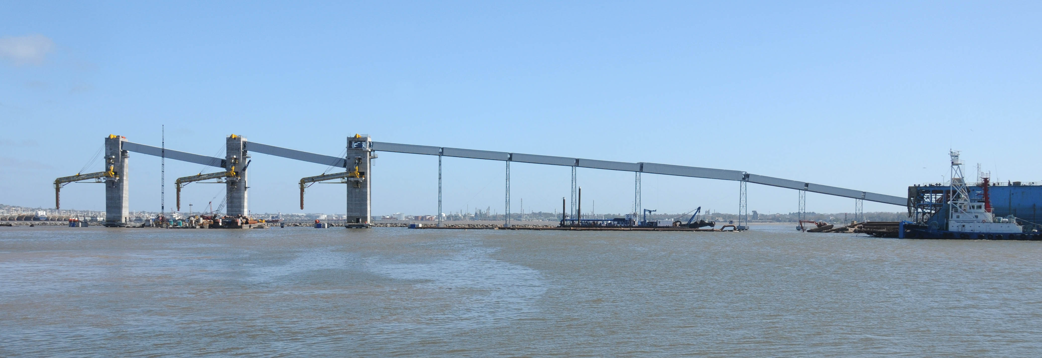 Obras de la Terminal de Graneles de Montevideo con una inversión de US$ 100 millones