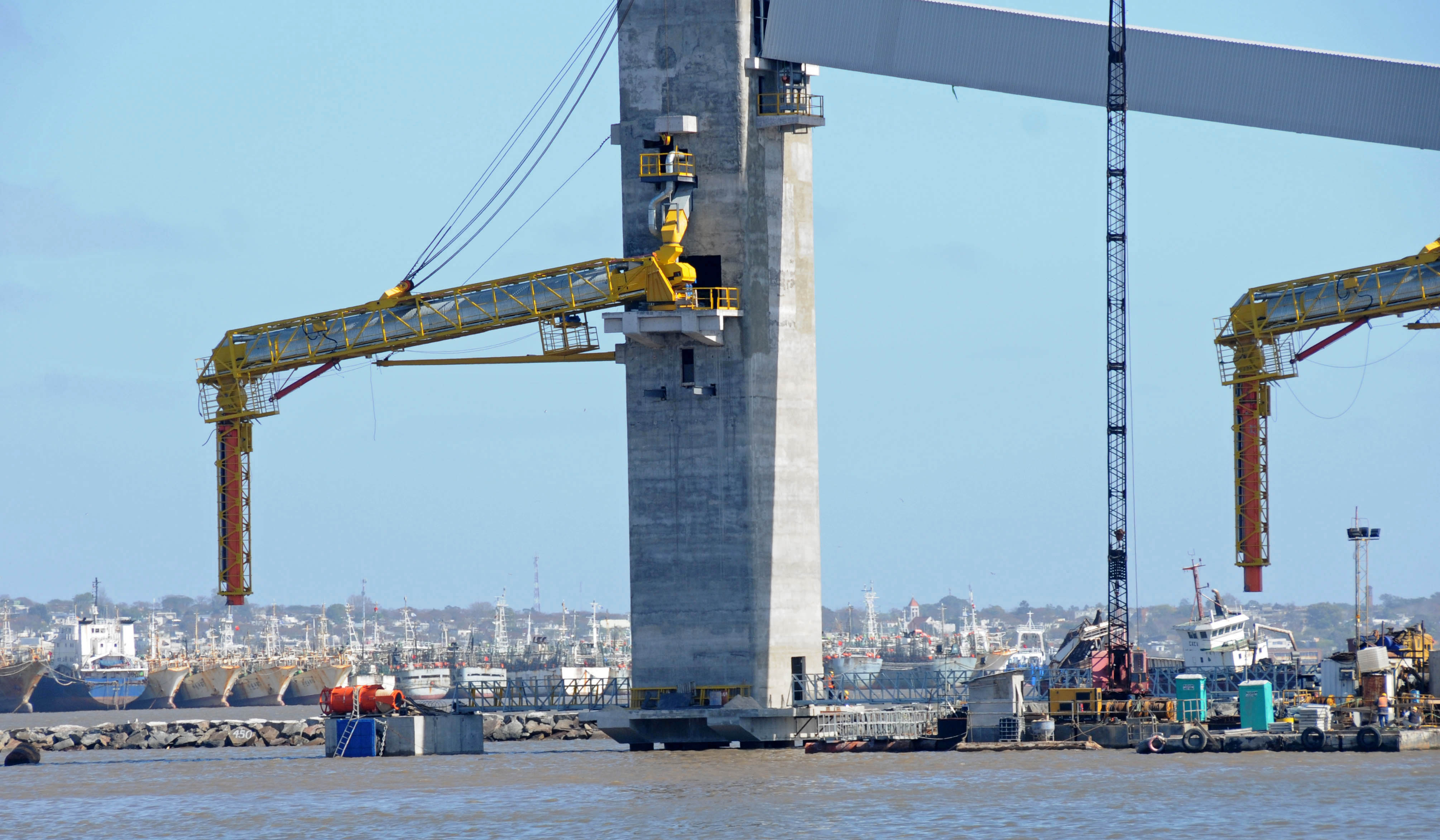 Obras de la Terminal de Graneles de Montevideo con una inversión de US$ 100 millones