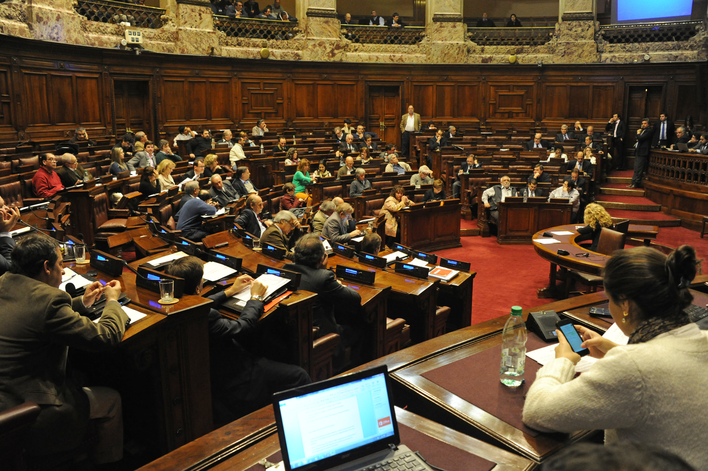 Ministra de Industria, Energía y Minería, Carolina Cosse en Cámara de Diputados