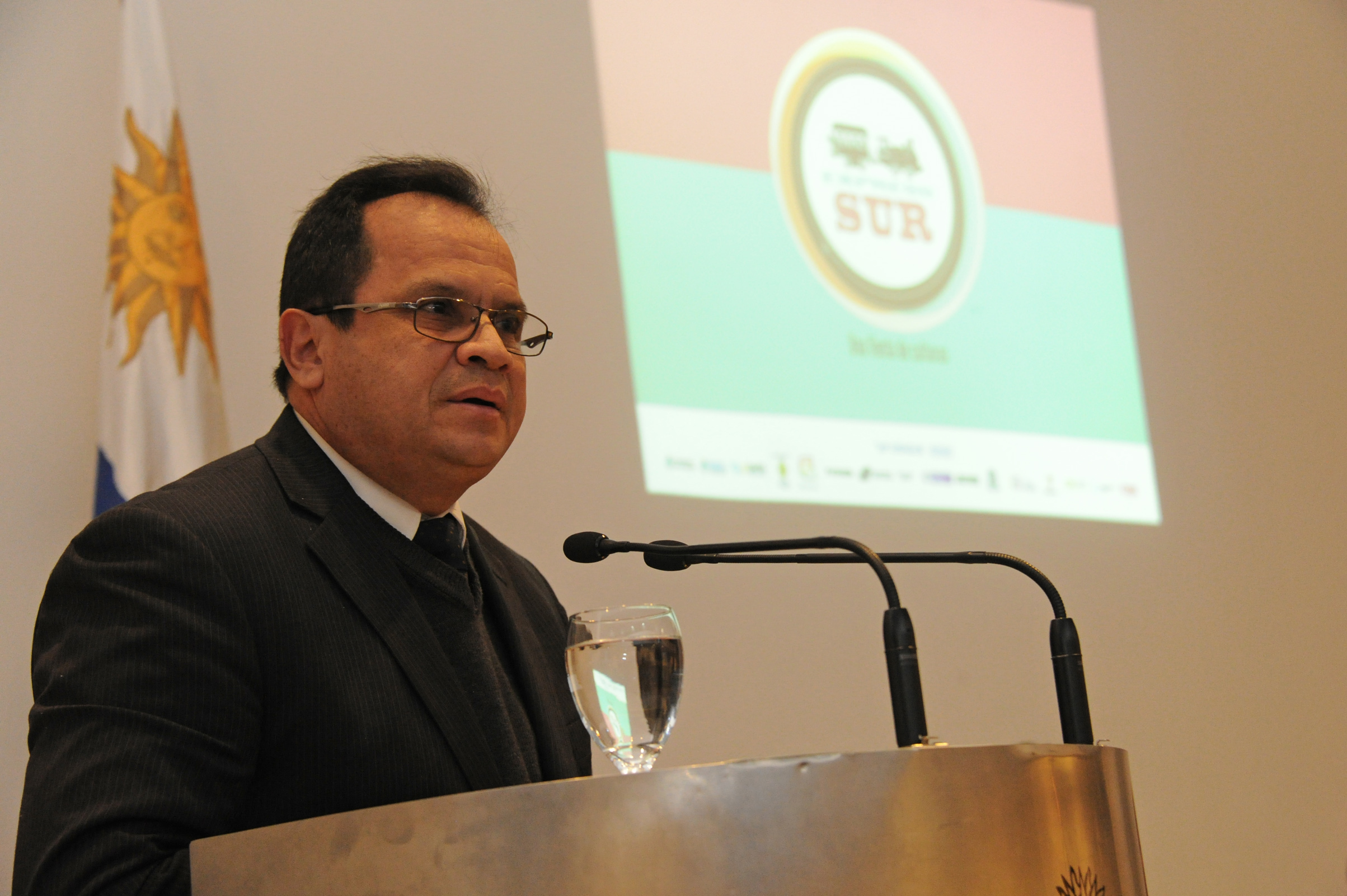 Argelino Cortez, representante del Ministerio de Cultura de Colombia