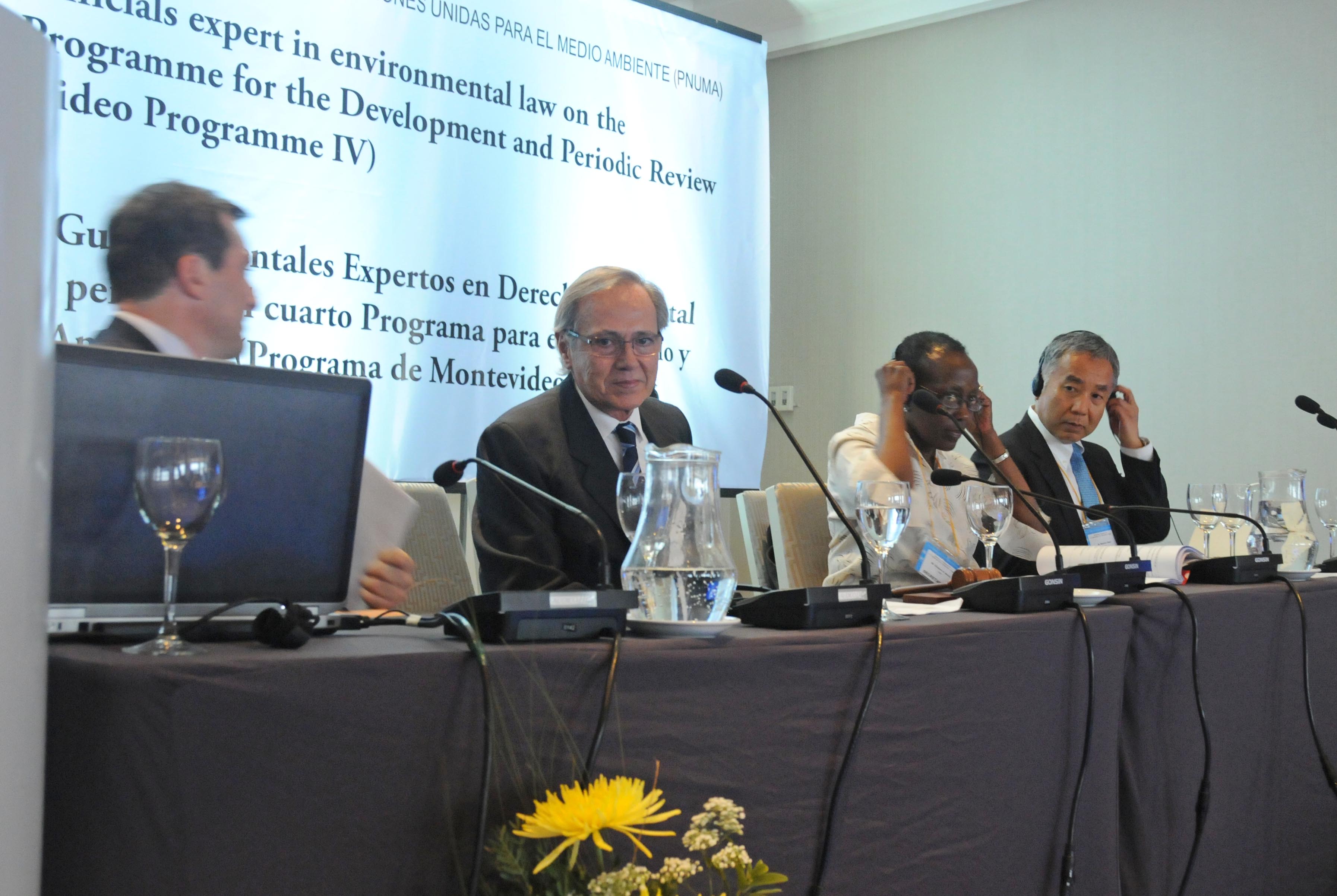 Jorge Rucks participó de la conferencia Avances en la aplicación del Programa de Montevideo IV