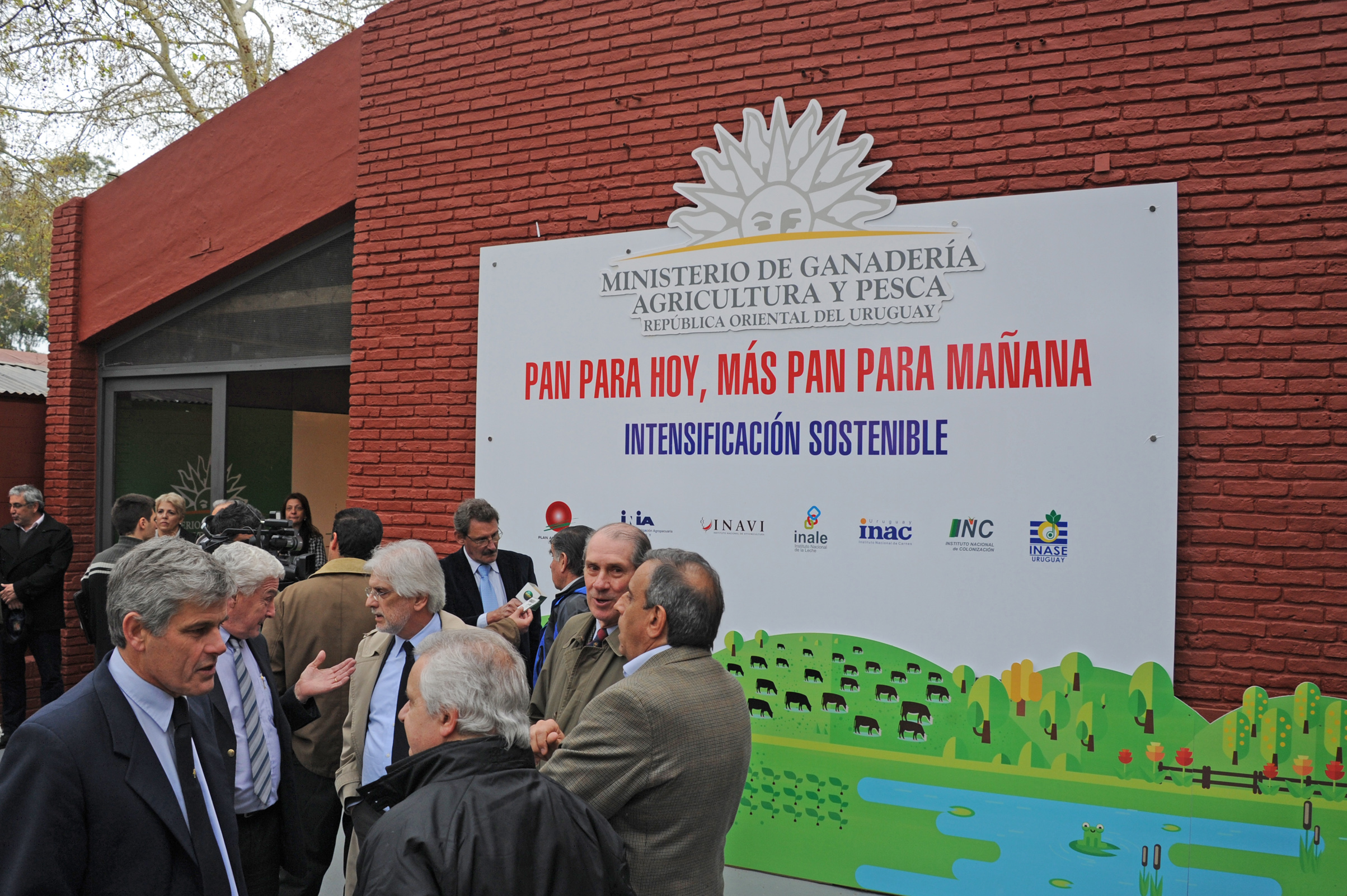 Stand del Ministerio de Ganadería, Agricultura y Pesca en la Expo Prado 2015