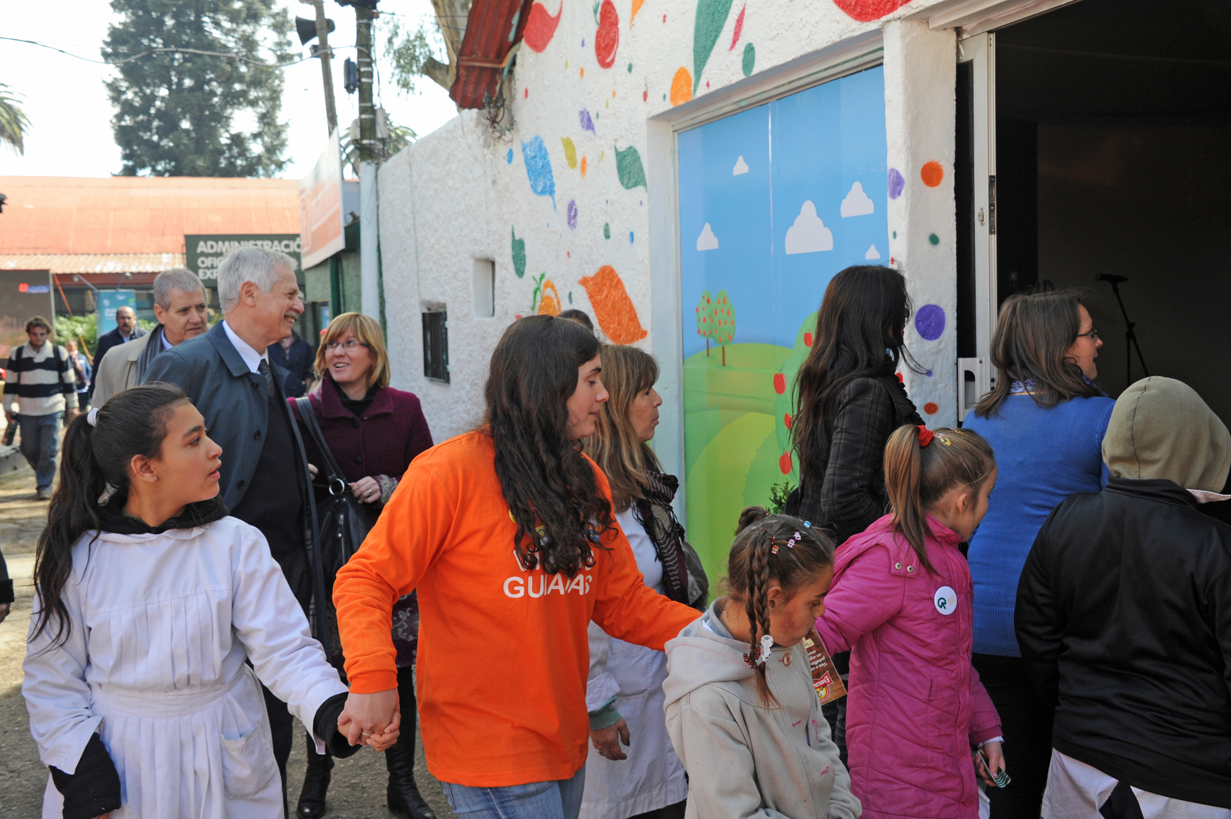 Acceso del Stand del MSP en la Expo Prado 2015