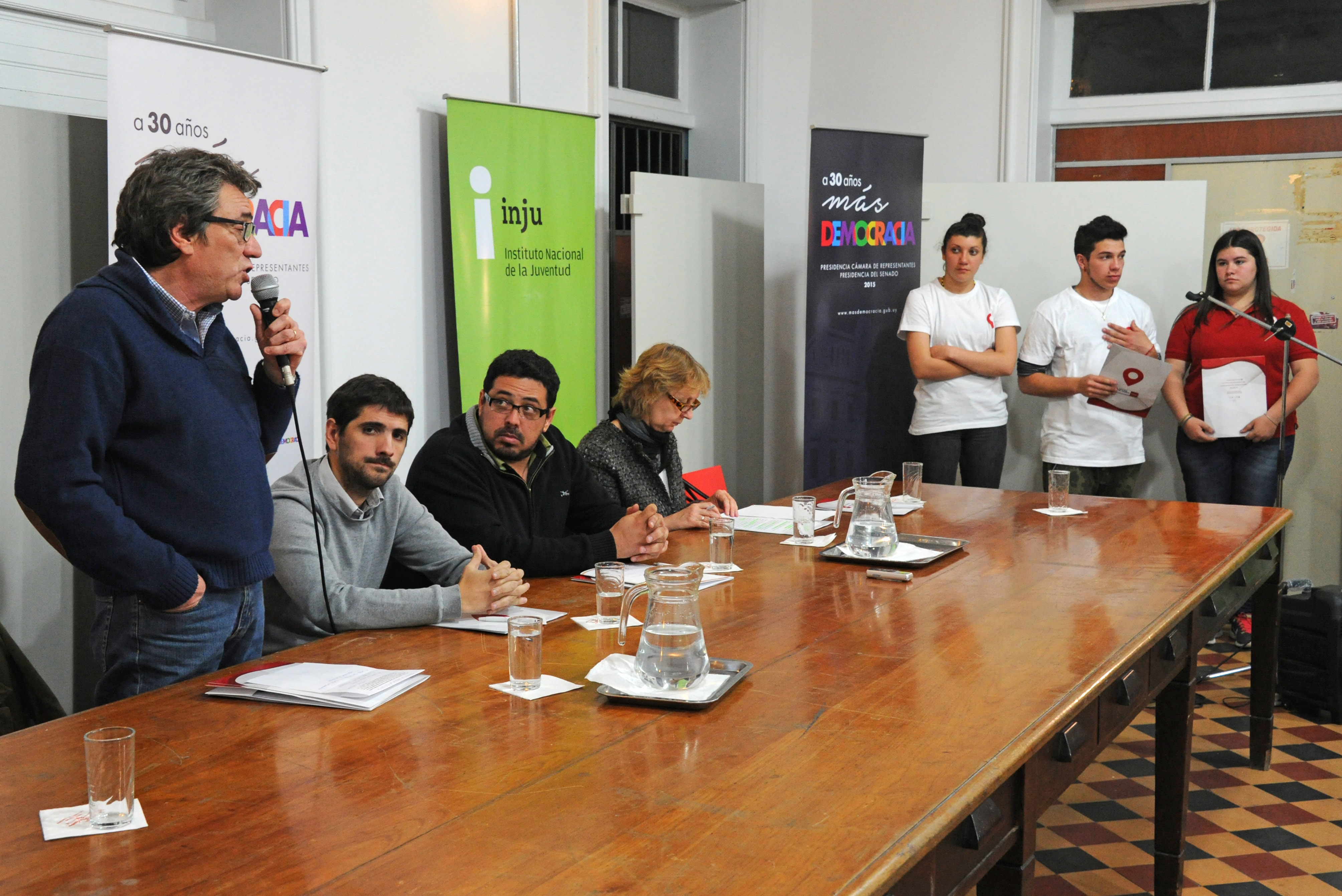 Lanzamiento del Proyecto Más juventudes, más democracia