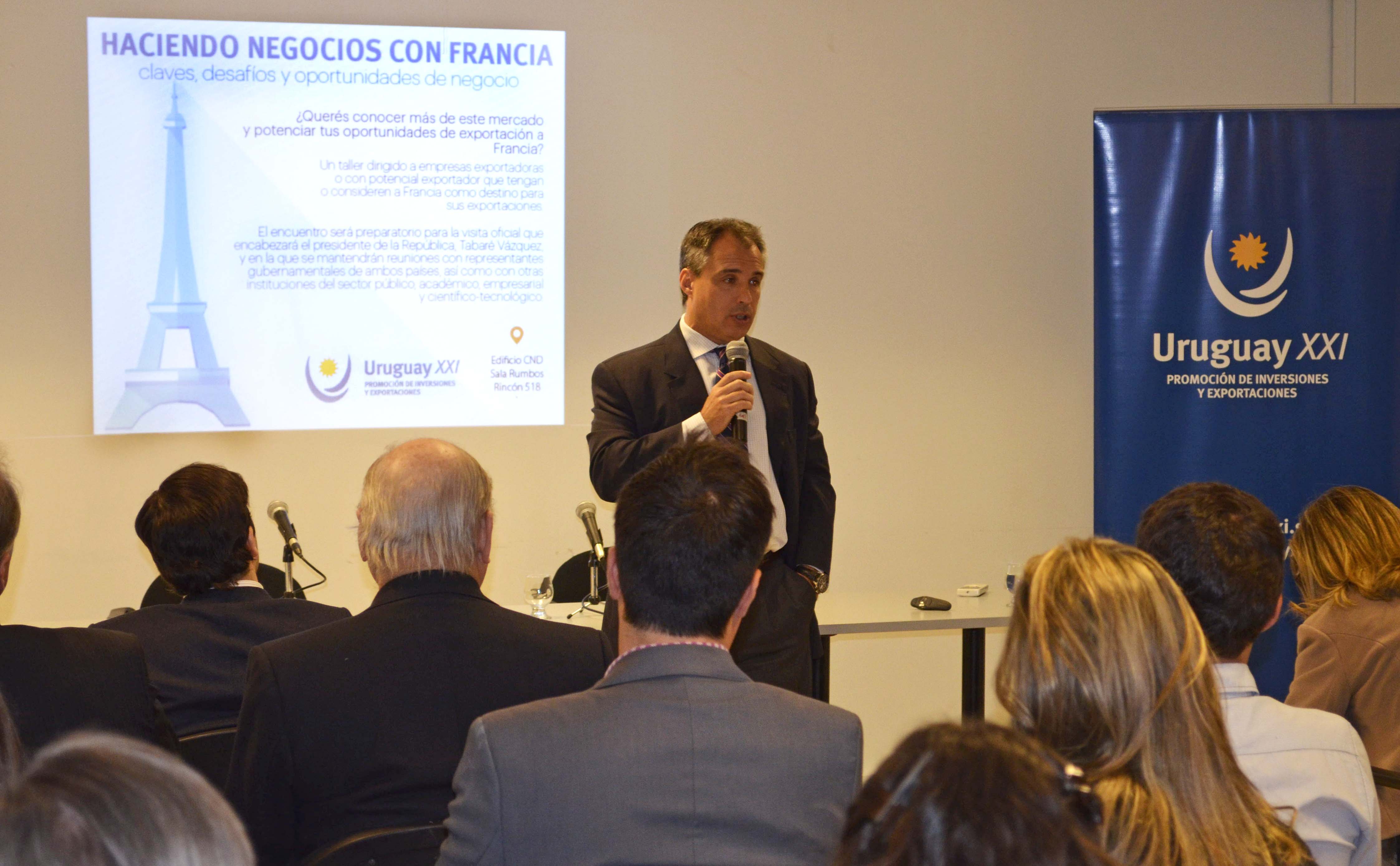 Taller de acceso al mercado francés