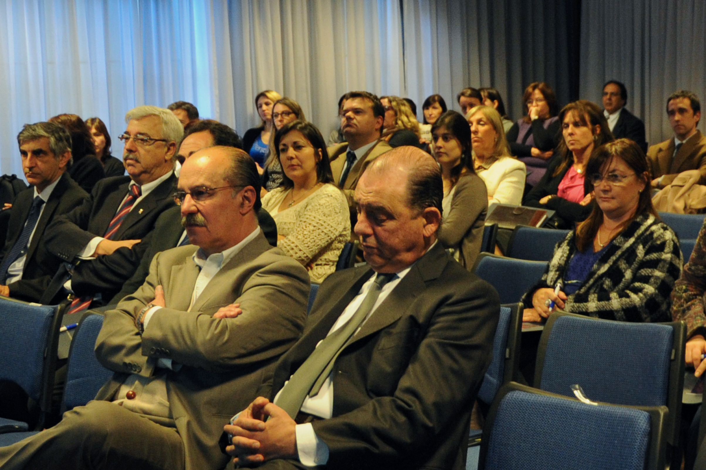 Semana de la Calidad 2015, encuentro en el Banco Central del Uruguay, encabezado por su presidente, Mario Bergara