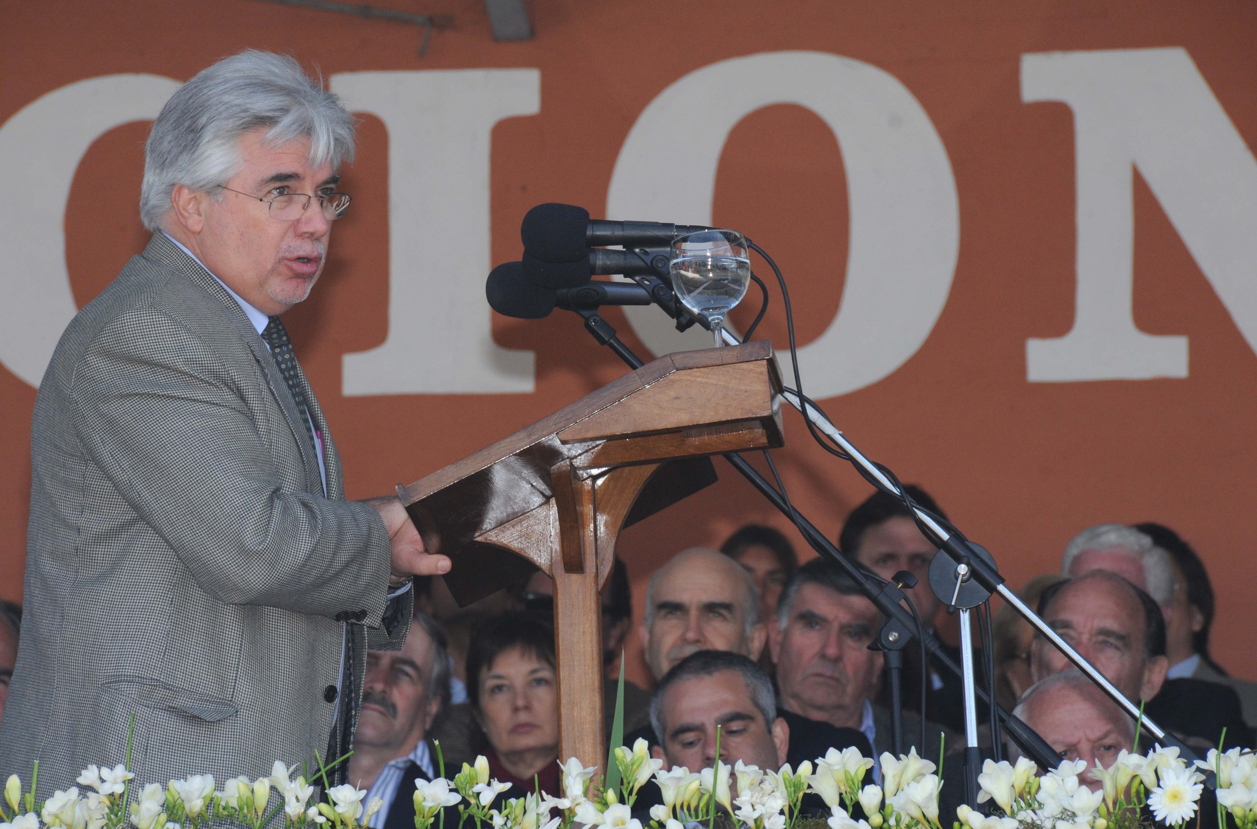 Ministro de ganadería, Tabaré Aguerre participó del cierre de la 110º edición de la Expo Prado