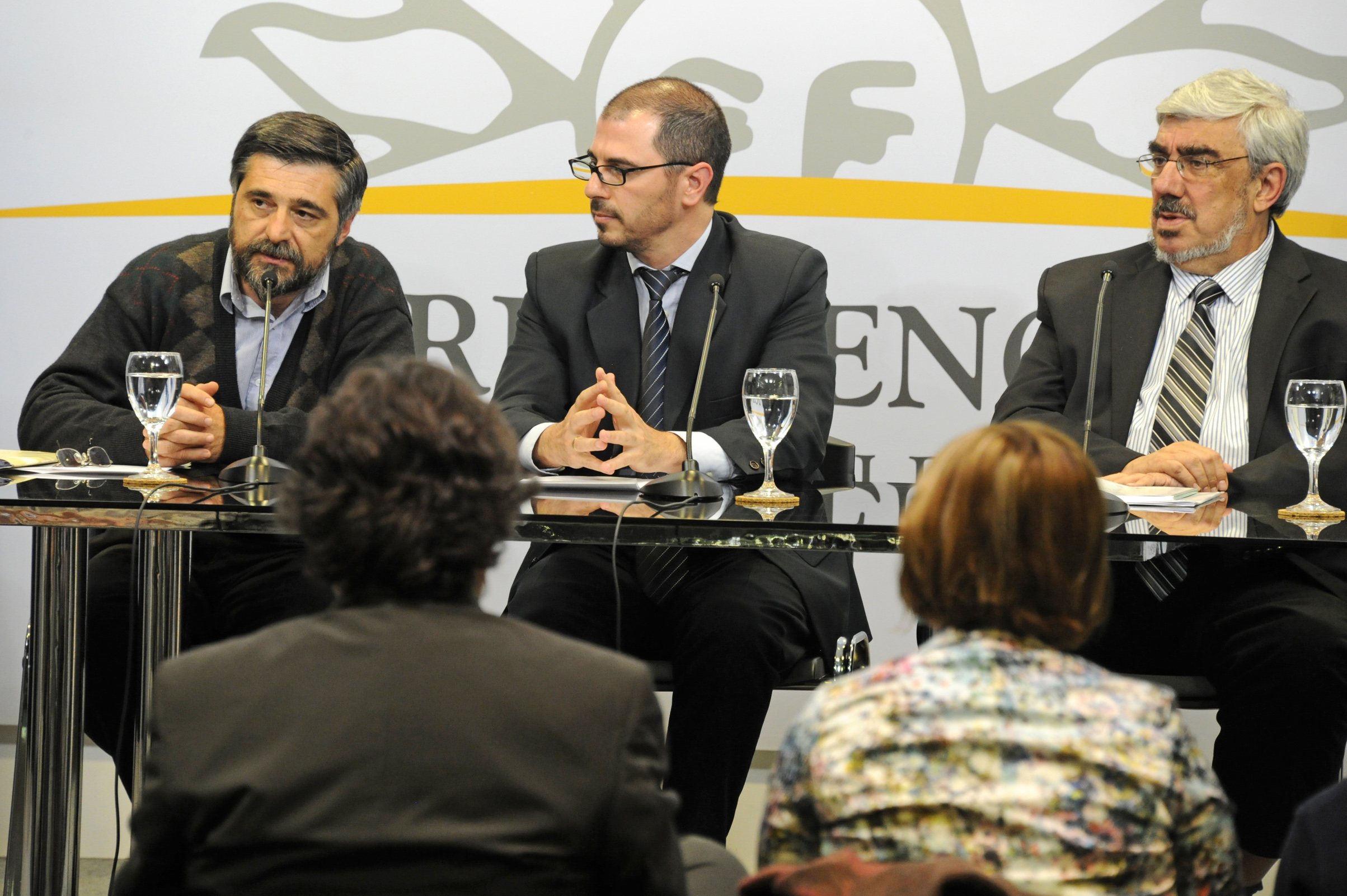 Augusto Vitale, presidente del Instituto de Regulación y Control del Cannabis, durante su alocución