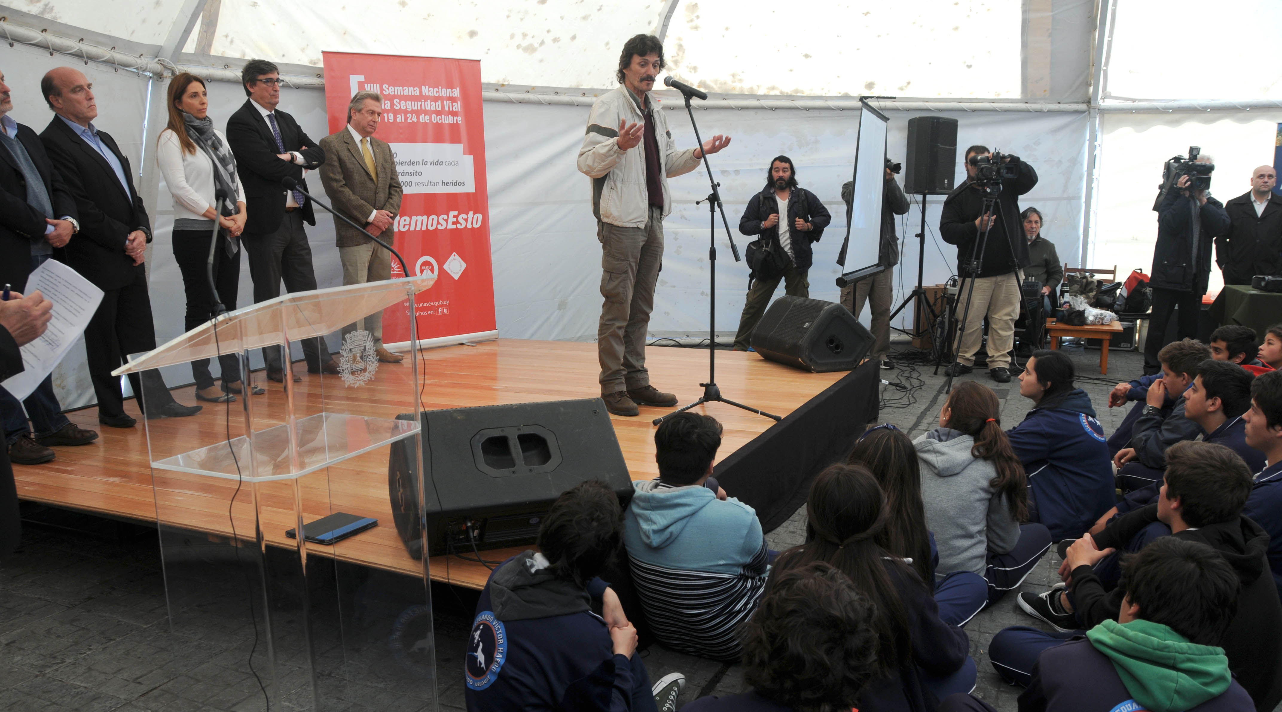 UNASEV realizó el lanzamiento de la Semana Nacional de la Seguridad Vial
