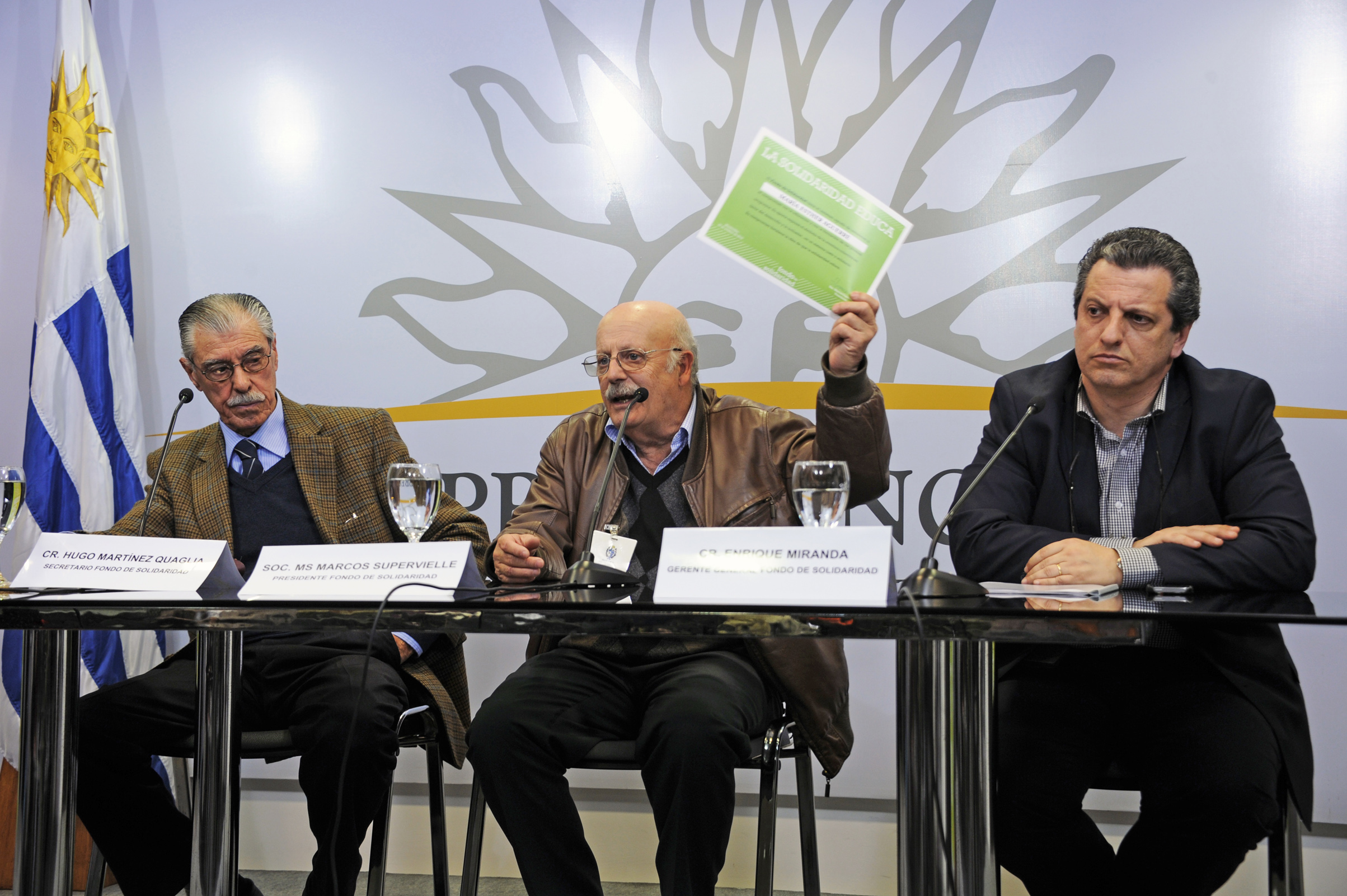 Fueron homenajeados los profesionales que aportaron desde el comienzo al Fondo de Solidaridad