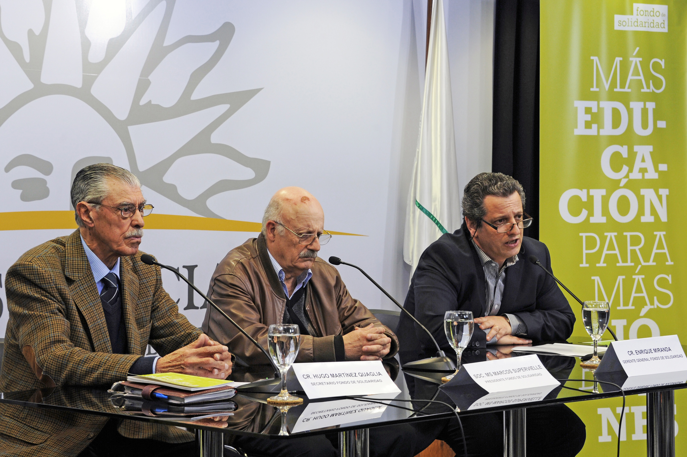 Fueron homenajeados los profesionales que aportaron desde el comienzo al Fondo de Solidaridad