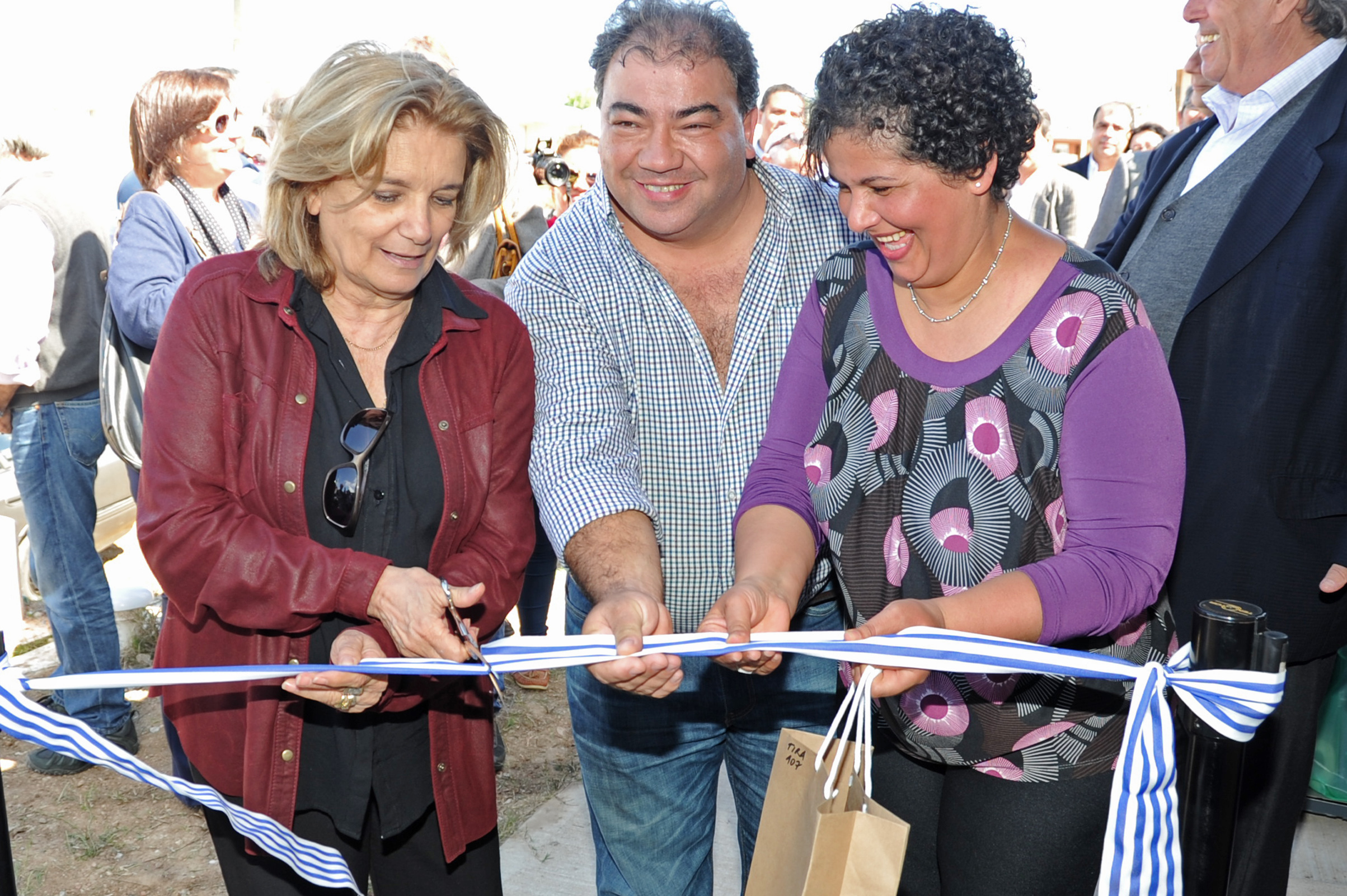 Autoridades del Ministerio de Vivienda inauguraron 33 viviendas en Maldonado