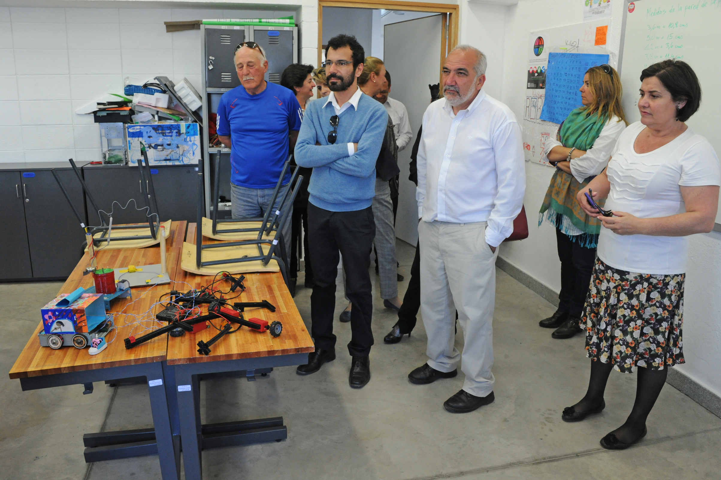 Autoridades de la Educación visitaron obras en centros educativos de Maldonado