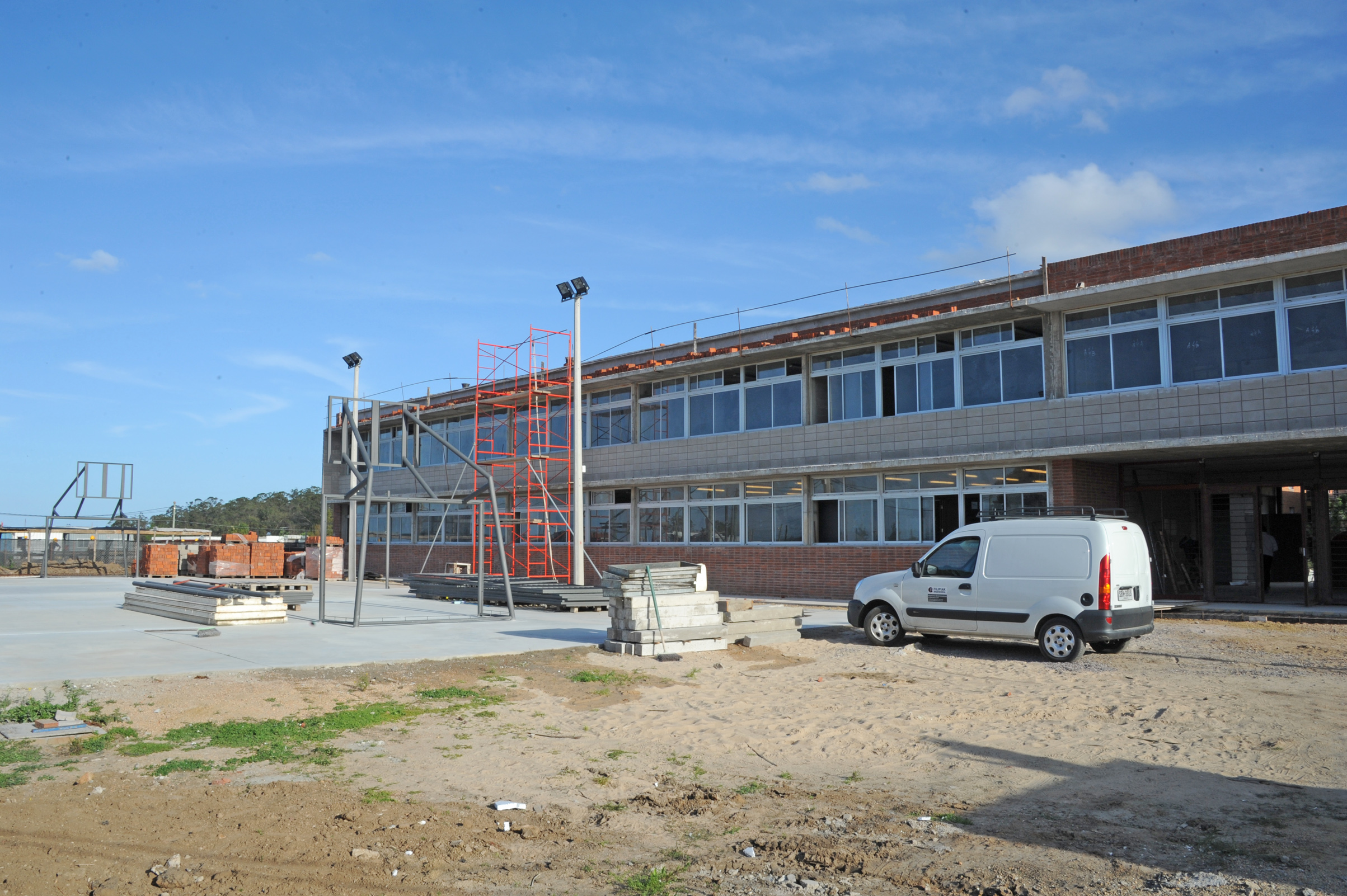 Autoridades de la Educación visitaron obras en centros educativos de Maldonado