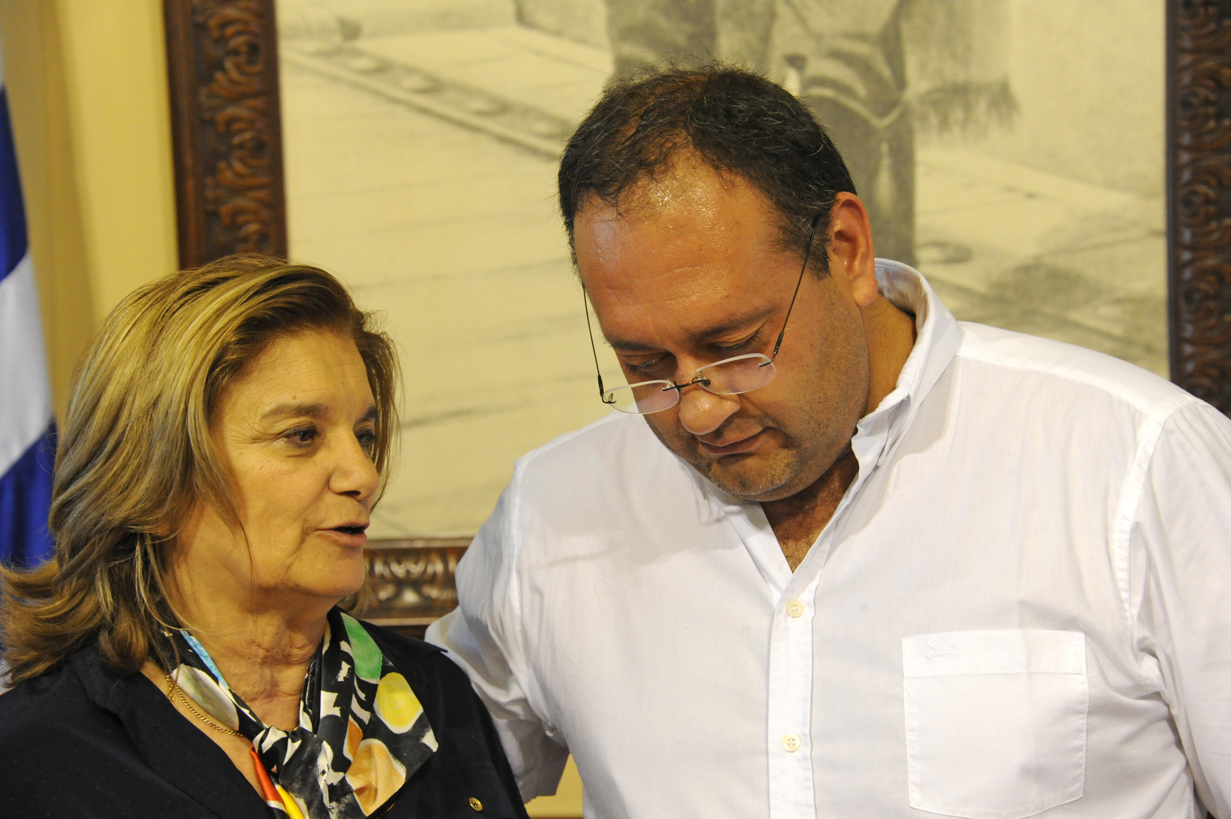 Eneida de León y Guillermo Caraballo