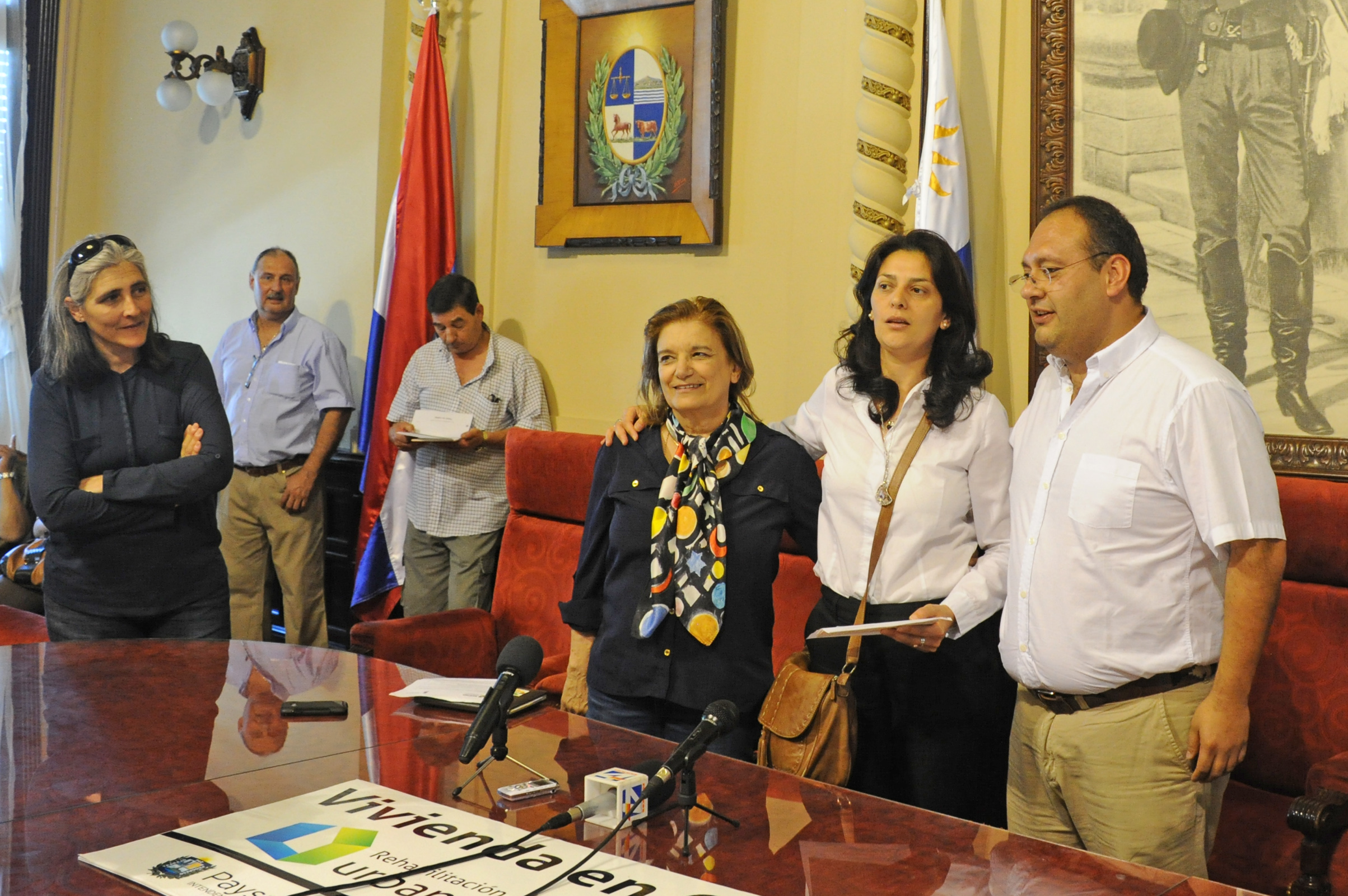 Ceremonia de entrega de 20 préstamos para la mejora de vivienda en Paysandú