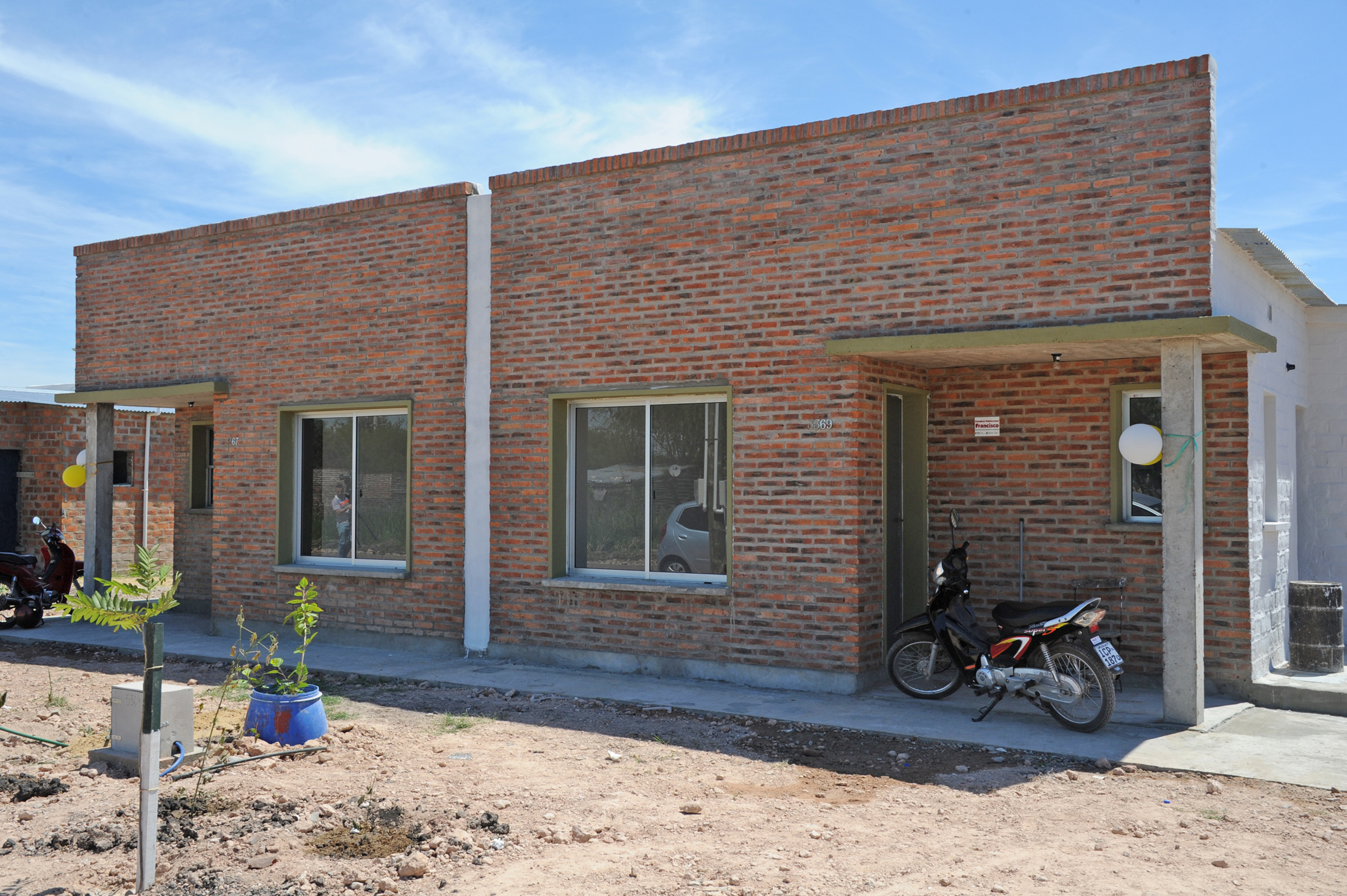 Viviendas del Complejo Habitancional Francisco, perteneciente al Plan Lotes