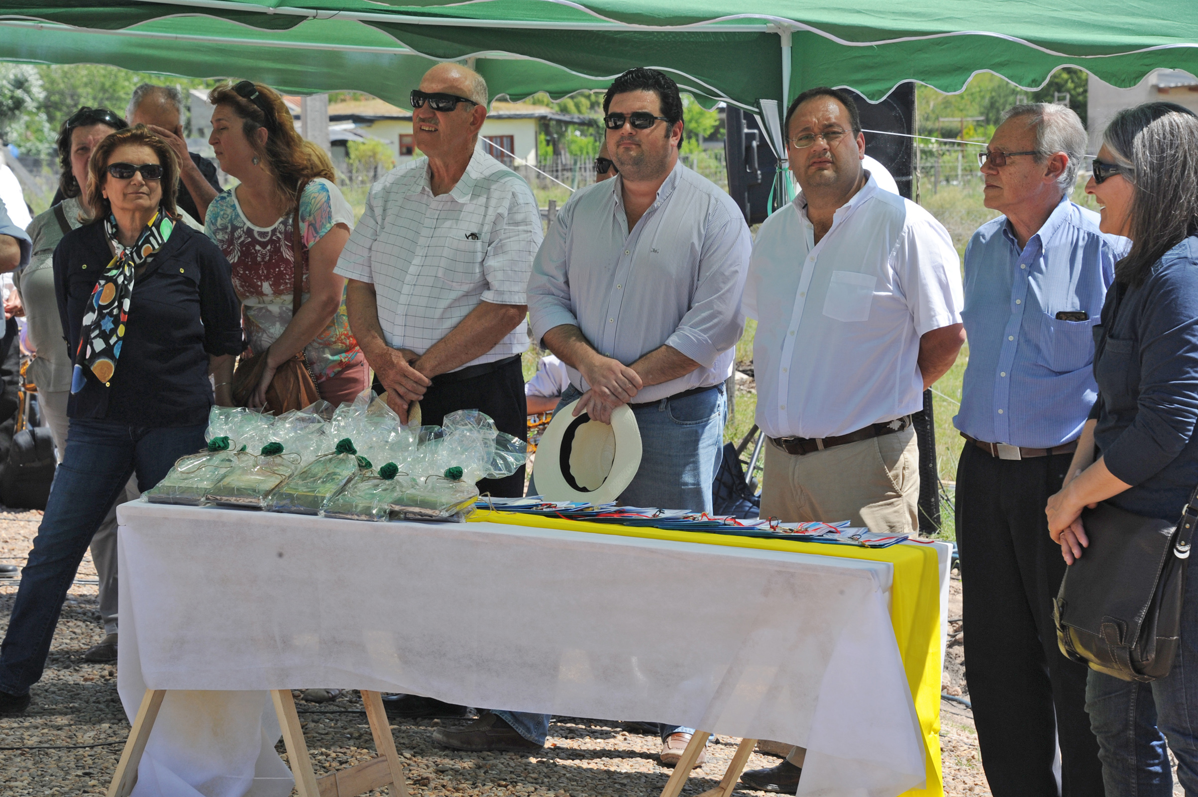 Ceremonia de entrega de viviendas en el Complejo Habitacional Francisco