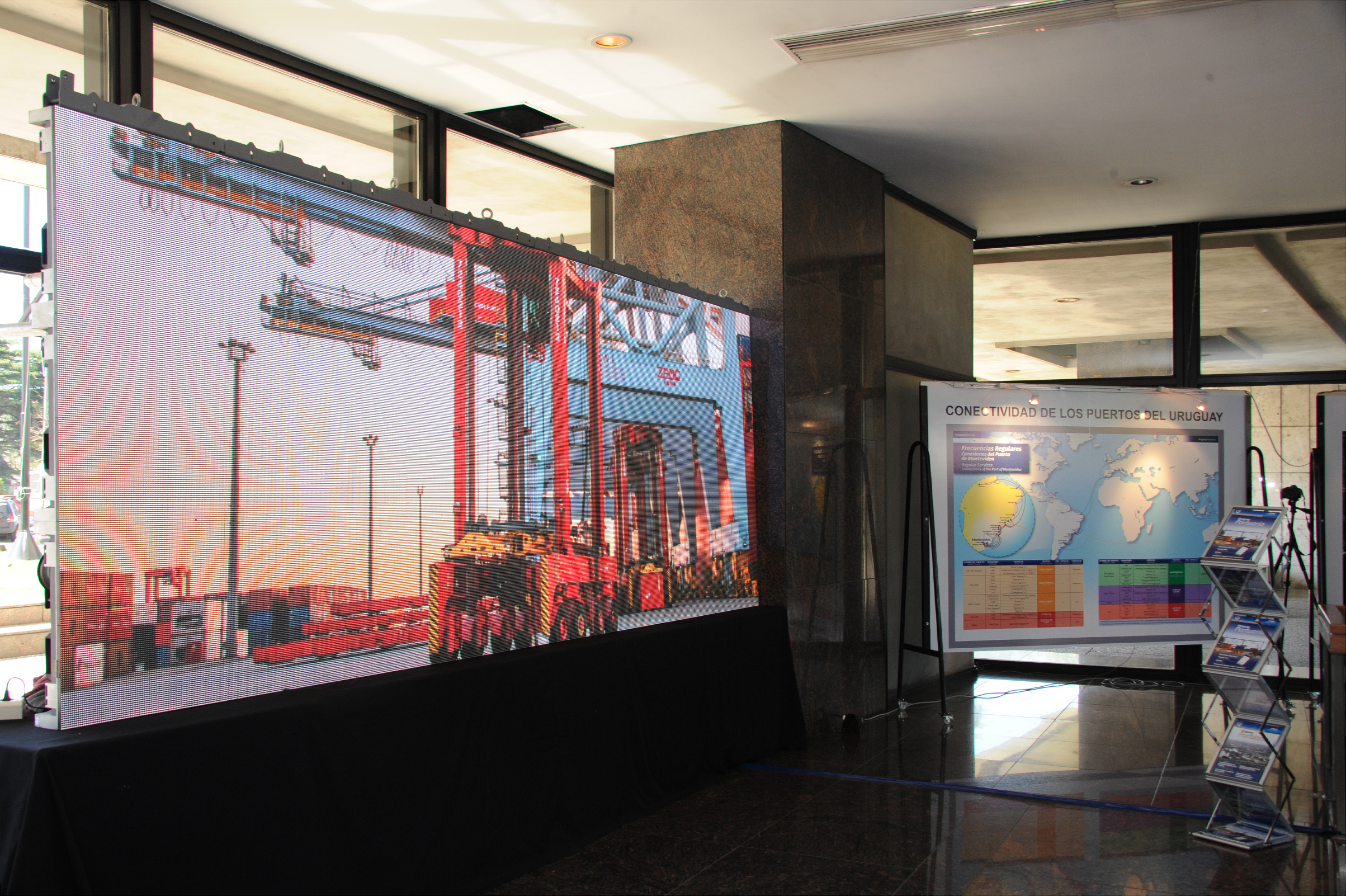 Exposición sobre el Sistema Nacional de Puertos