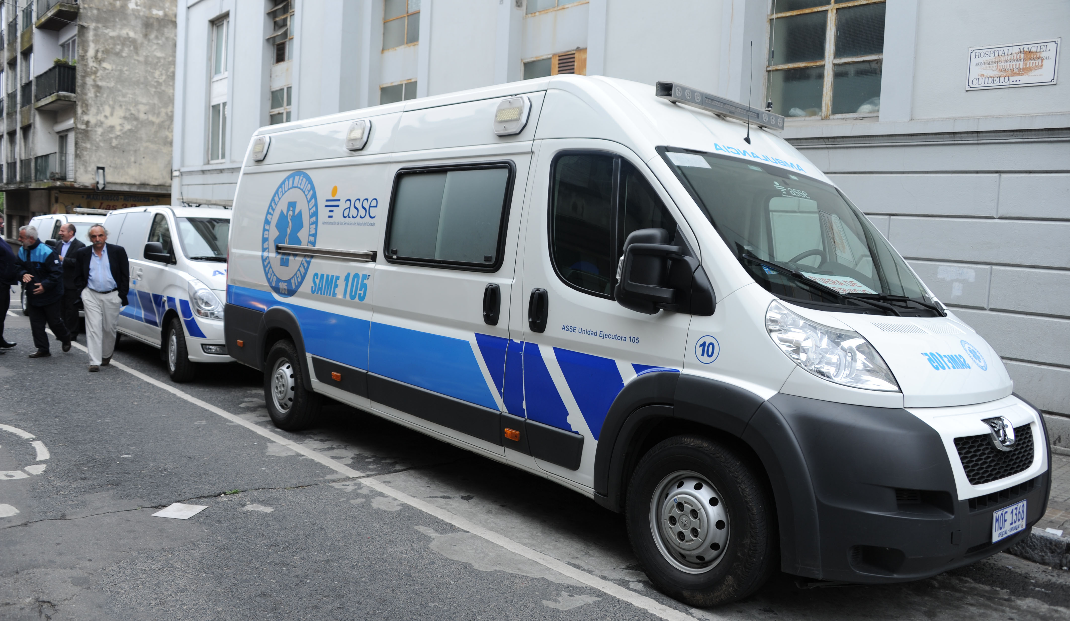 Ambulancias del SAME 105