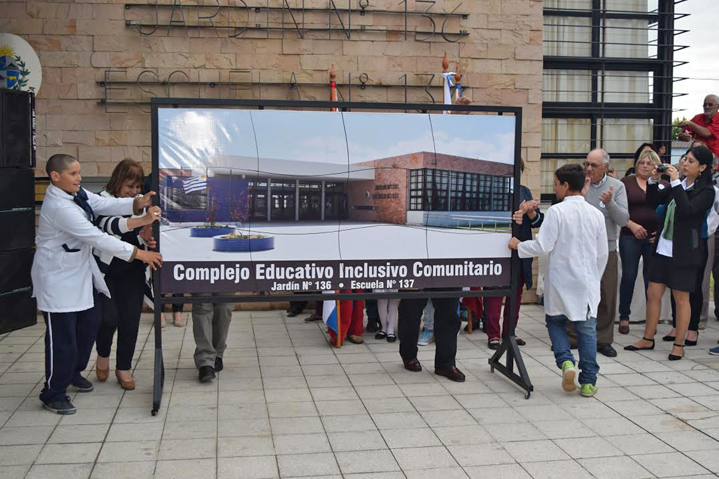 Inauguración de Complejo Educativo Inclusivo Comunitario