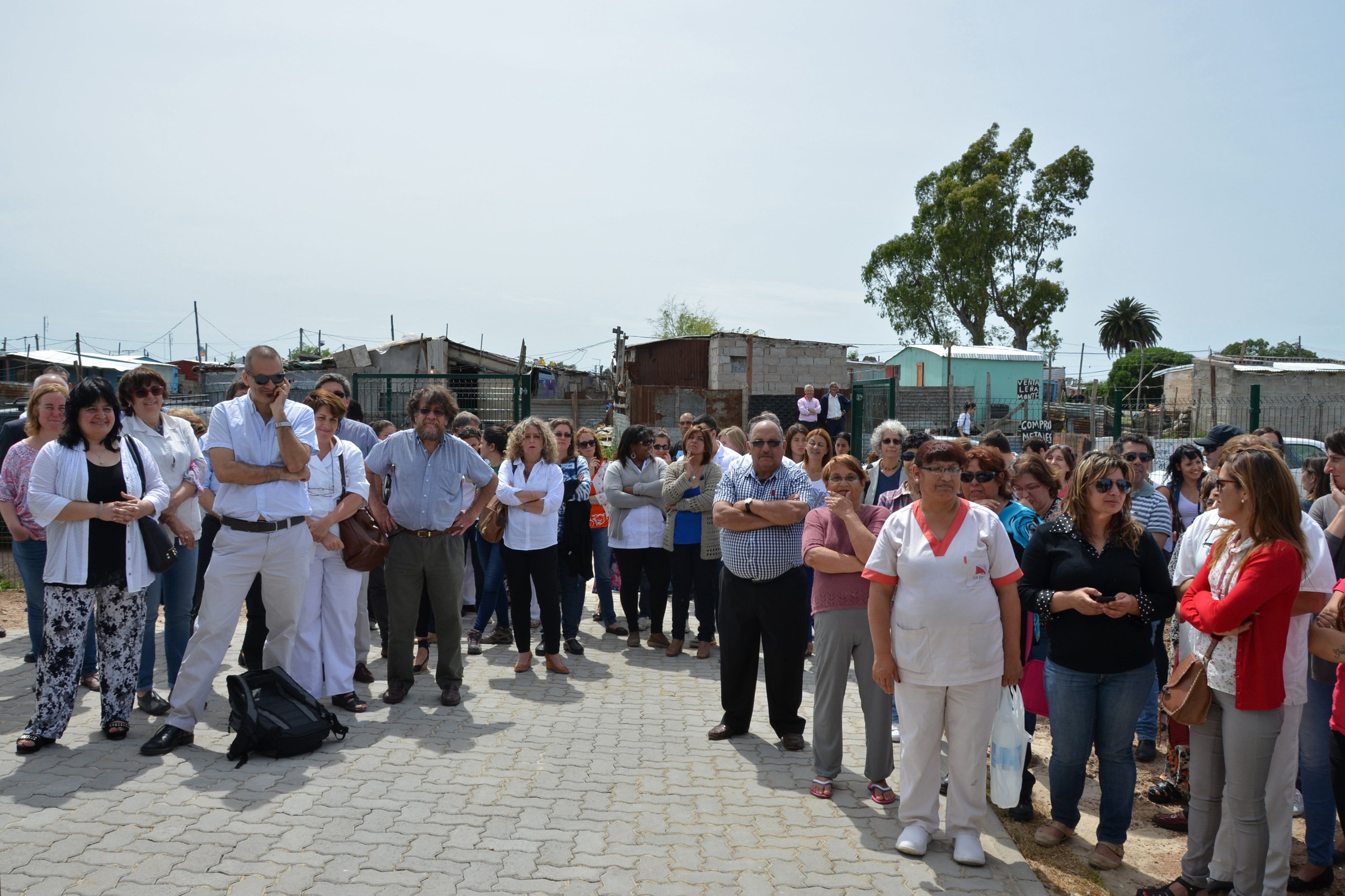 Inauguración de Policlínica San Martín II, dependiente del Centro de Salud Misurraco del barrio montevideano de Casavalle