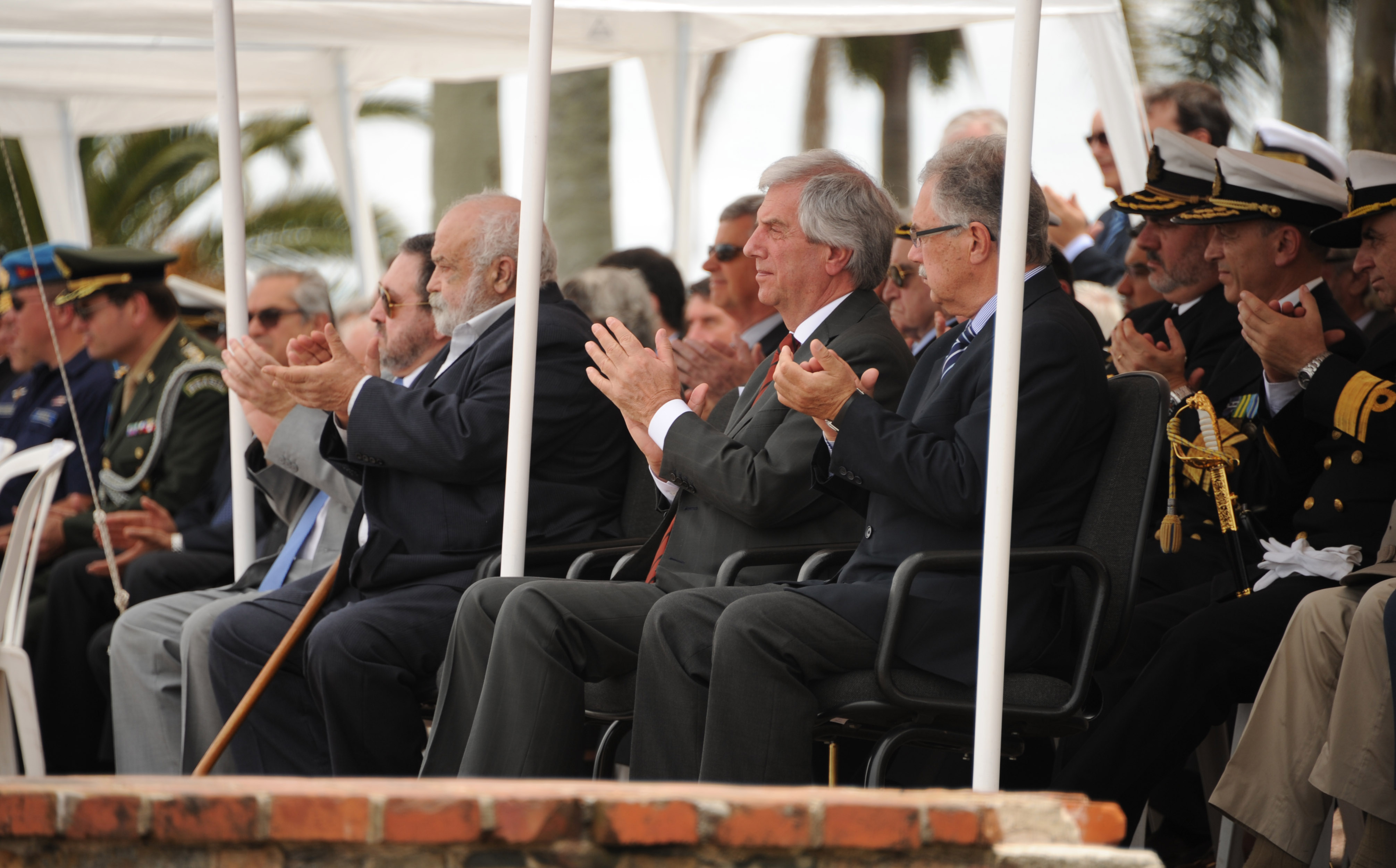 Tabaré Vázquez participó del 198° Aniversario de la Armada Nacional
