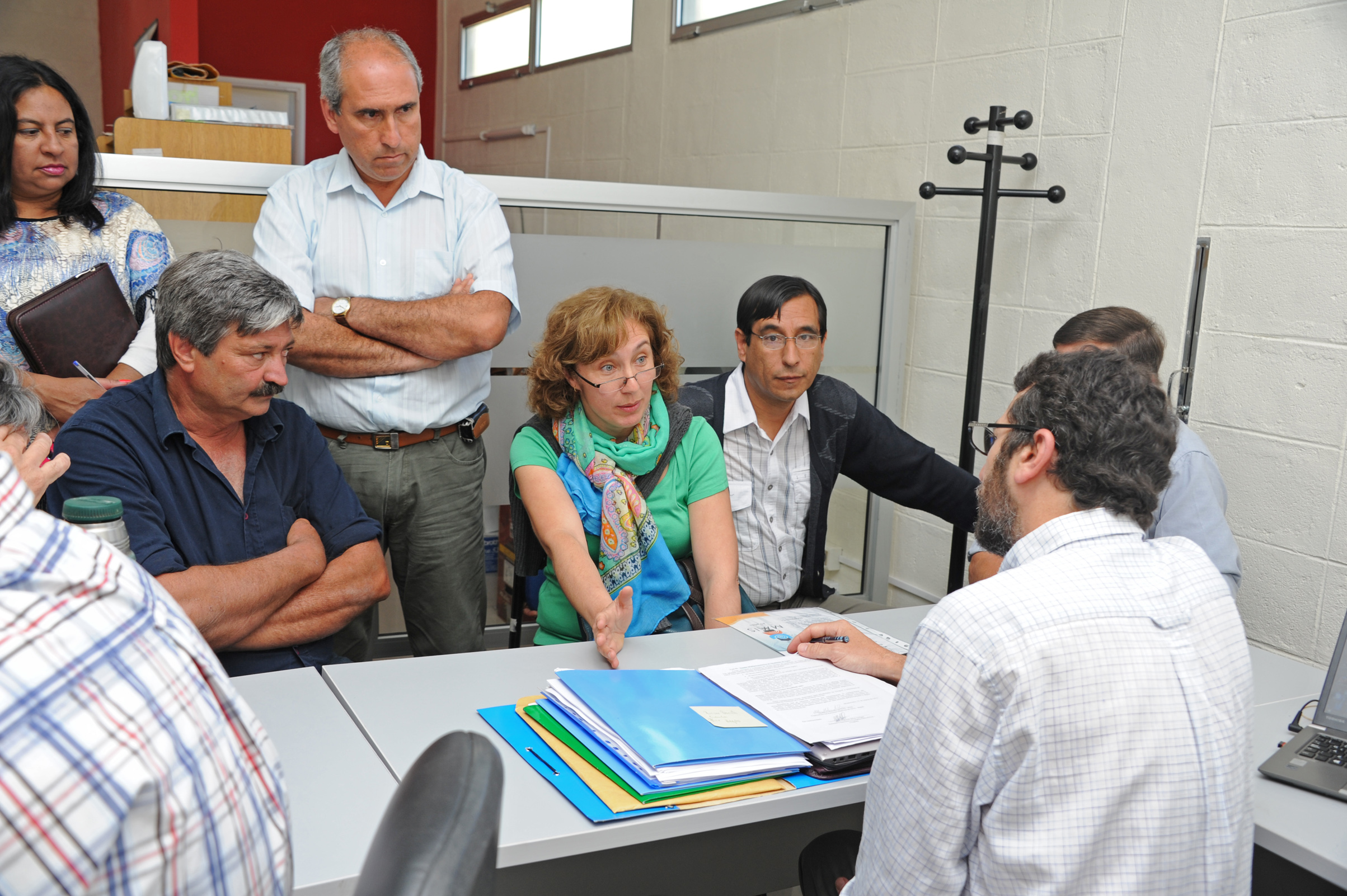 Reuniones de autoridades de DINAMA con las fuerzas locales del departamento de Durazno