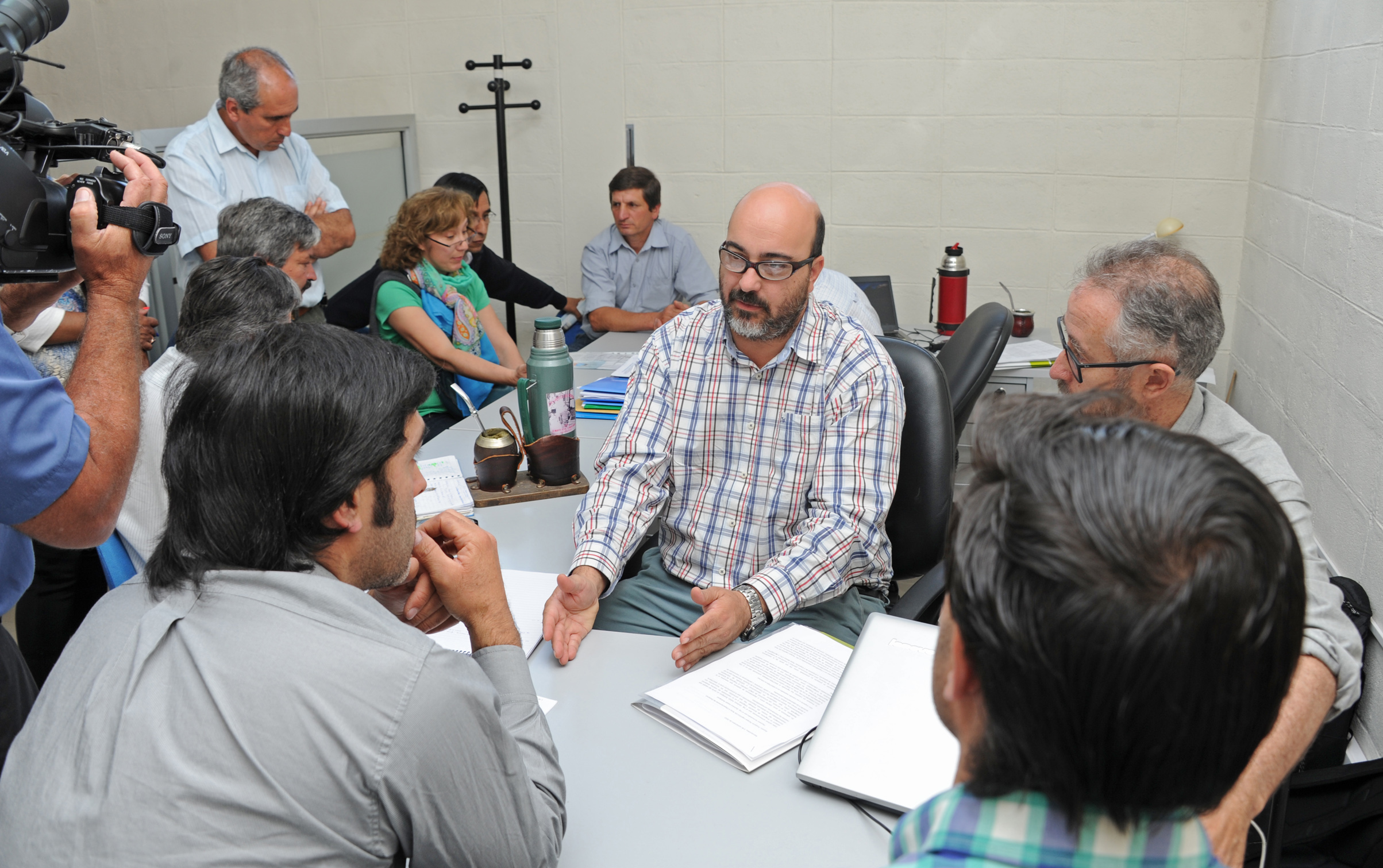 Reuniones de autoridades de DINAMA con las fuerzas locales del departamento de Durazno