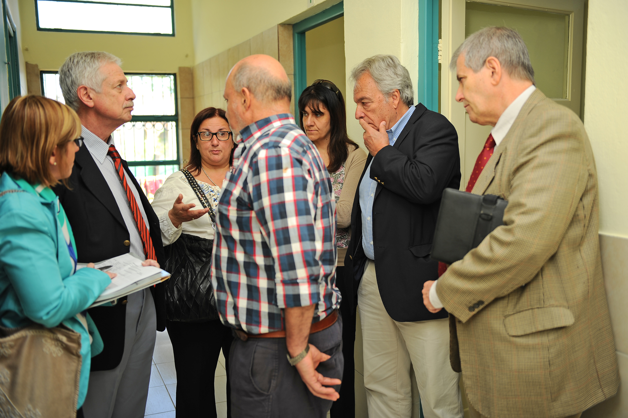 Recorrida de autoridades del MSP por instalaciones del hospital departamental de Durazno