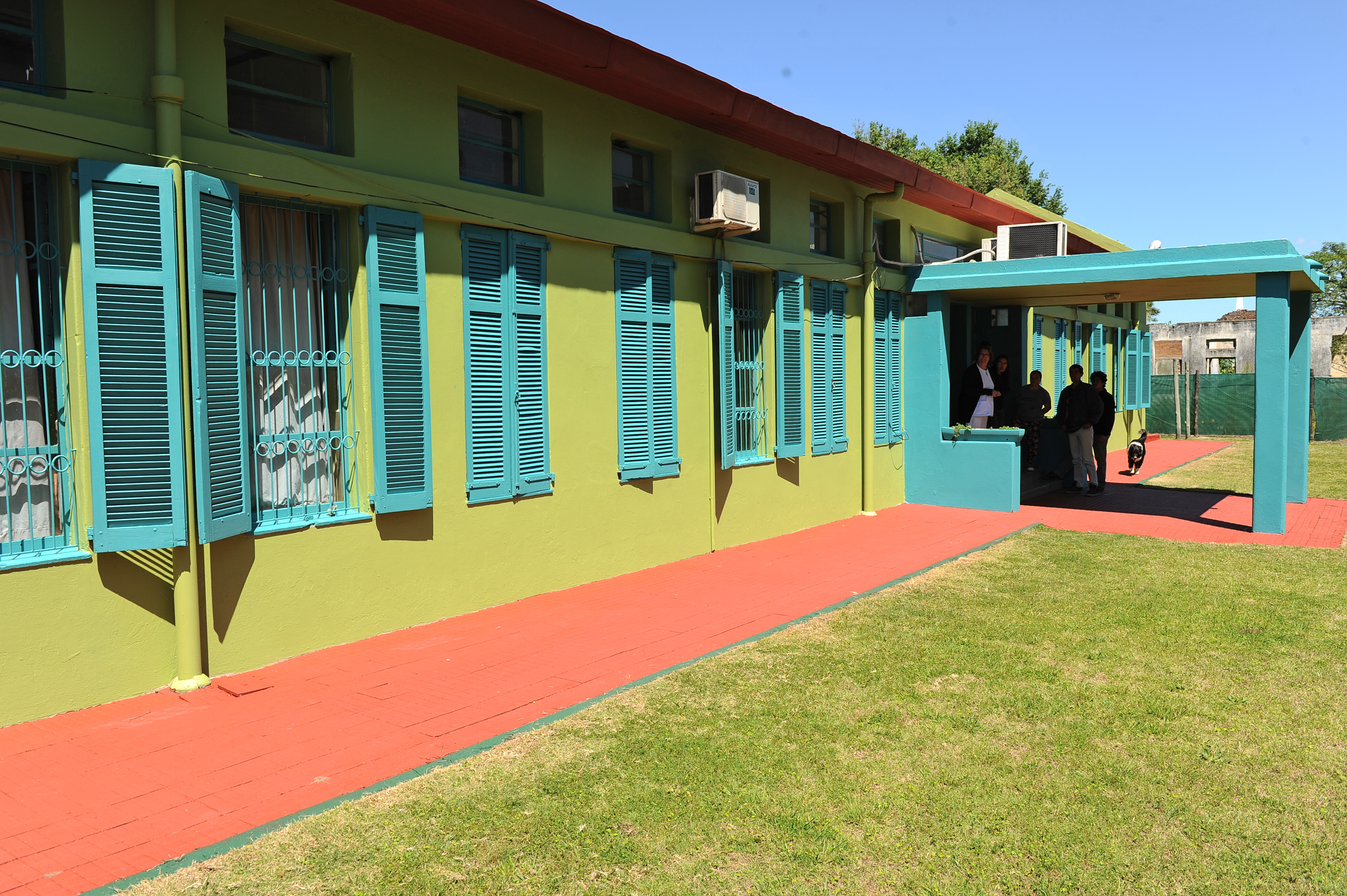 Recorrida de autoridades del MSP por instalaciones del Centro de Salud Mental, junto al Hospital Departamental de Durazno